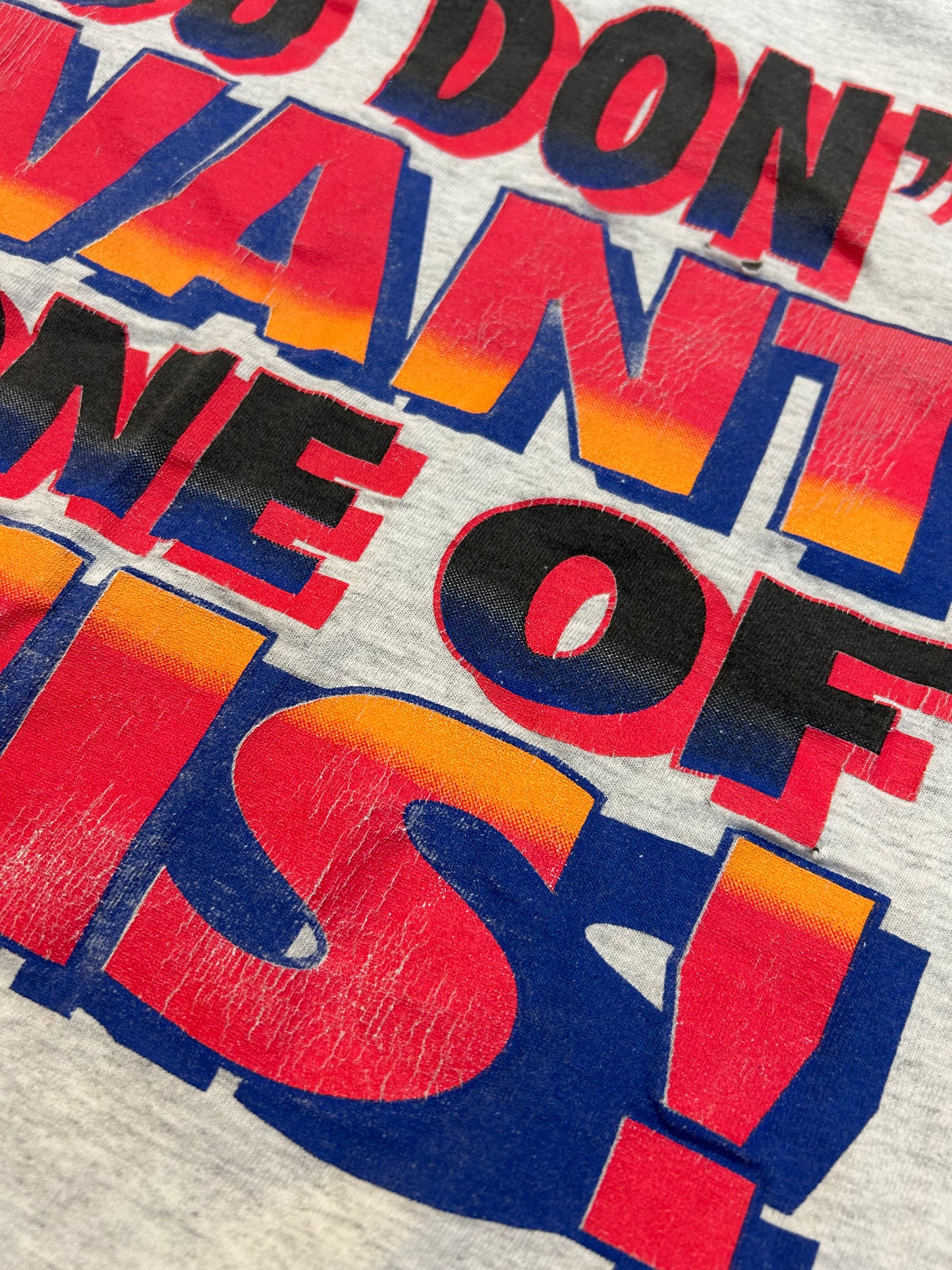 Rare Vintage 1995 Looney Toons You Don’t Want None Of This Tee