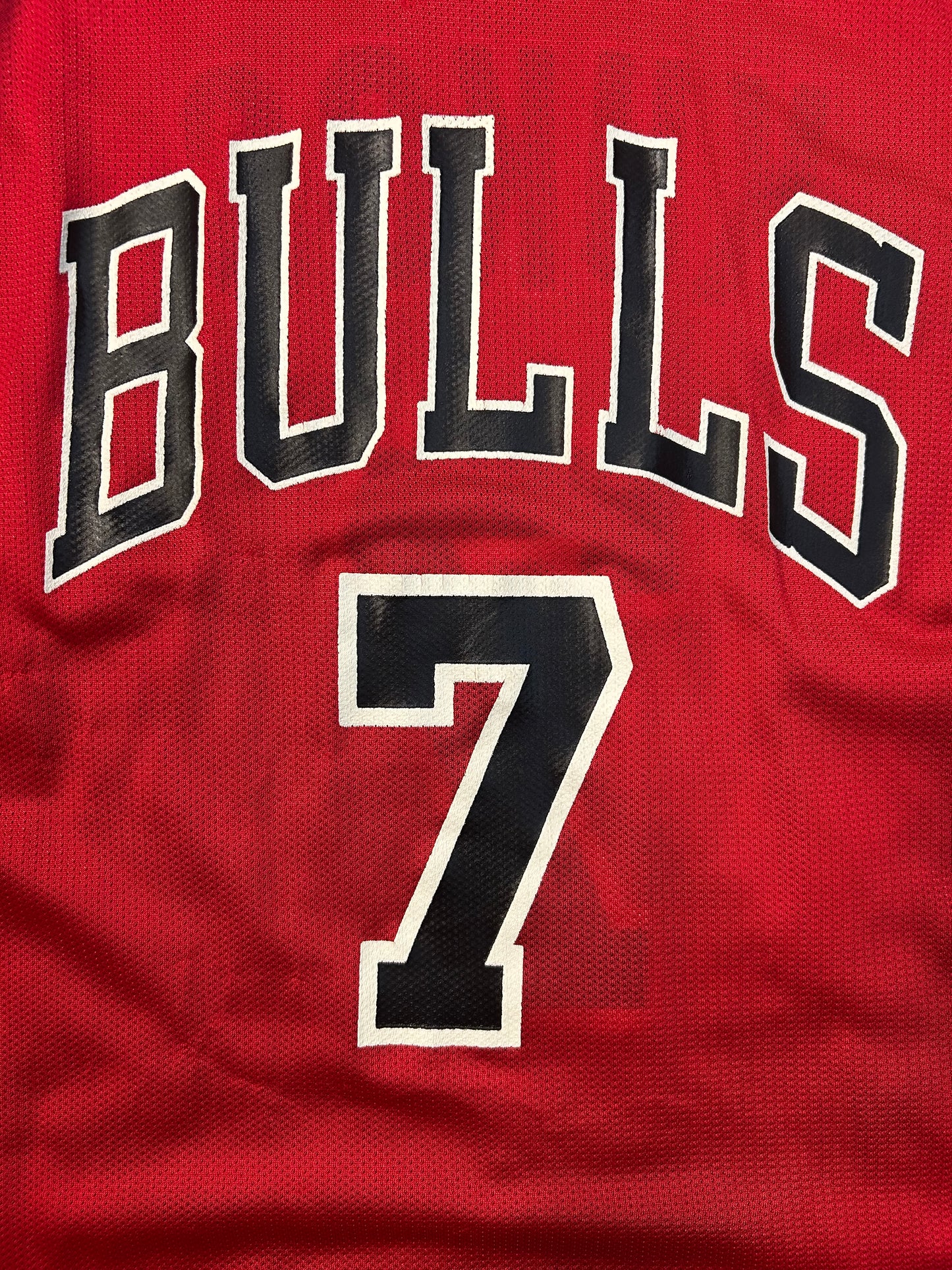 Vintage 90s Chicago Bulls Tony Kukoc #7 Champion Brand Jersey