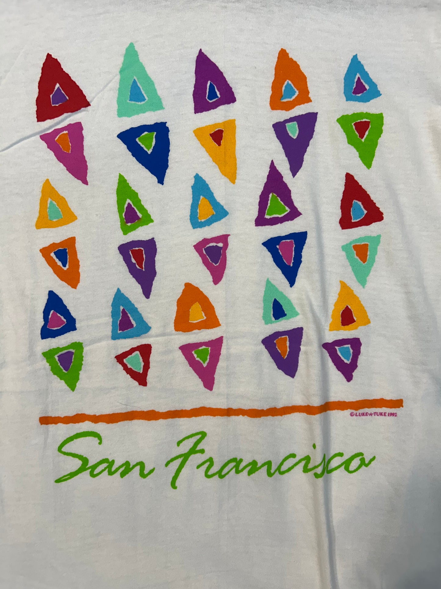 Vintage Single Stitch San Francisco Travel Tee