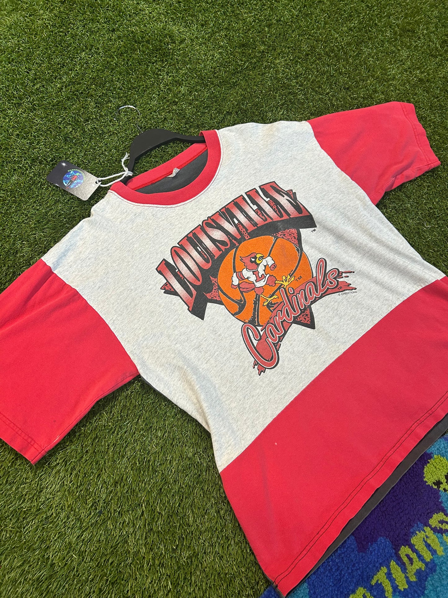 Vintage University Of Louisville Cardinals Basketball Tee