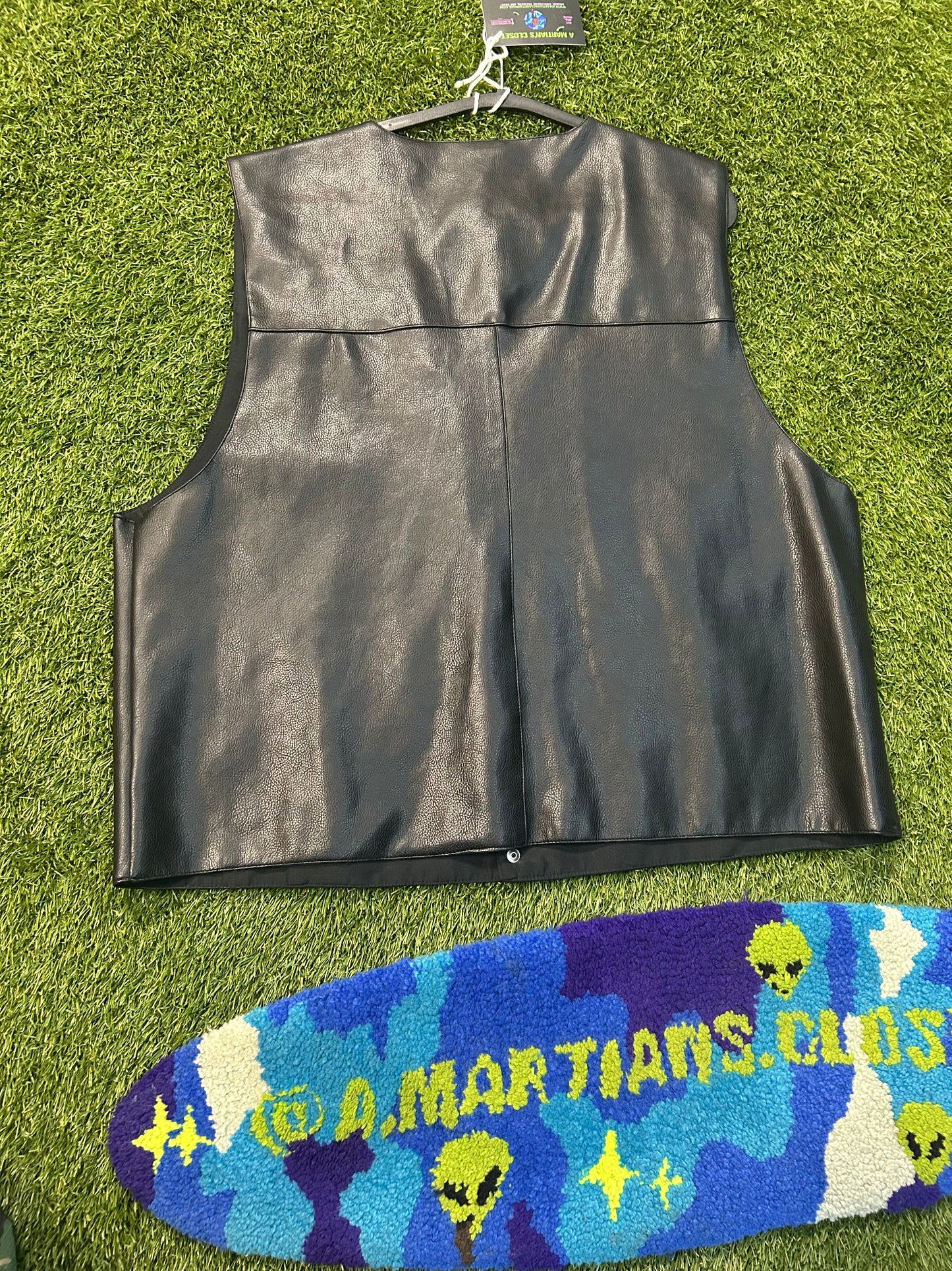 Y2K WWF Stone Cold Steve Austin Leather Vest