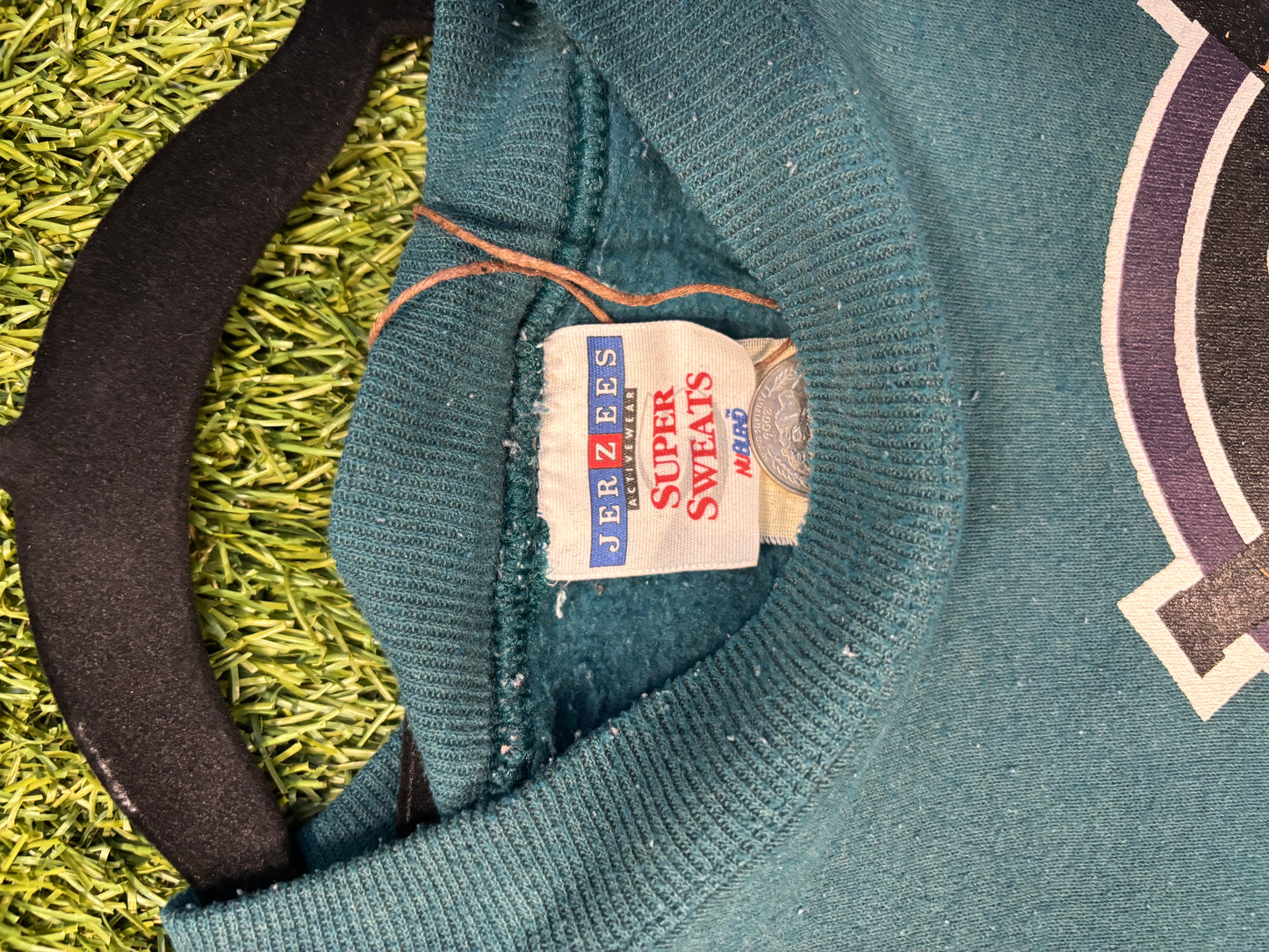 Green Dearborn Ducks Crewneck Sweater Size XL