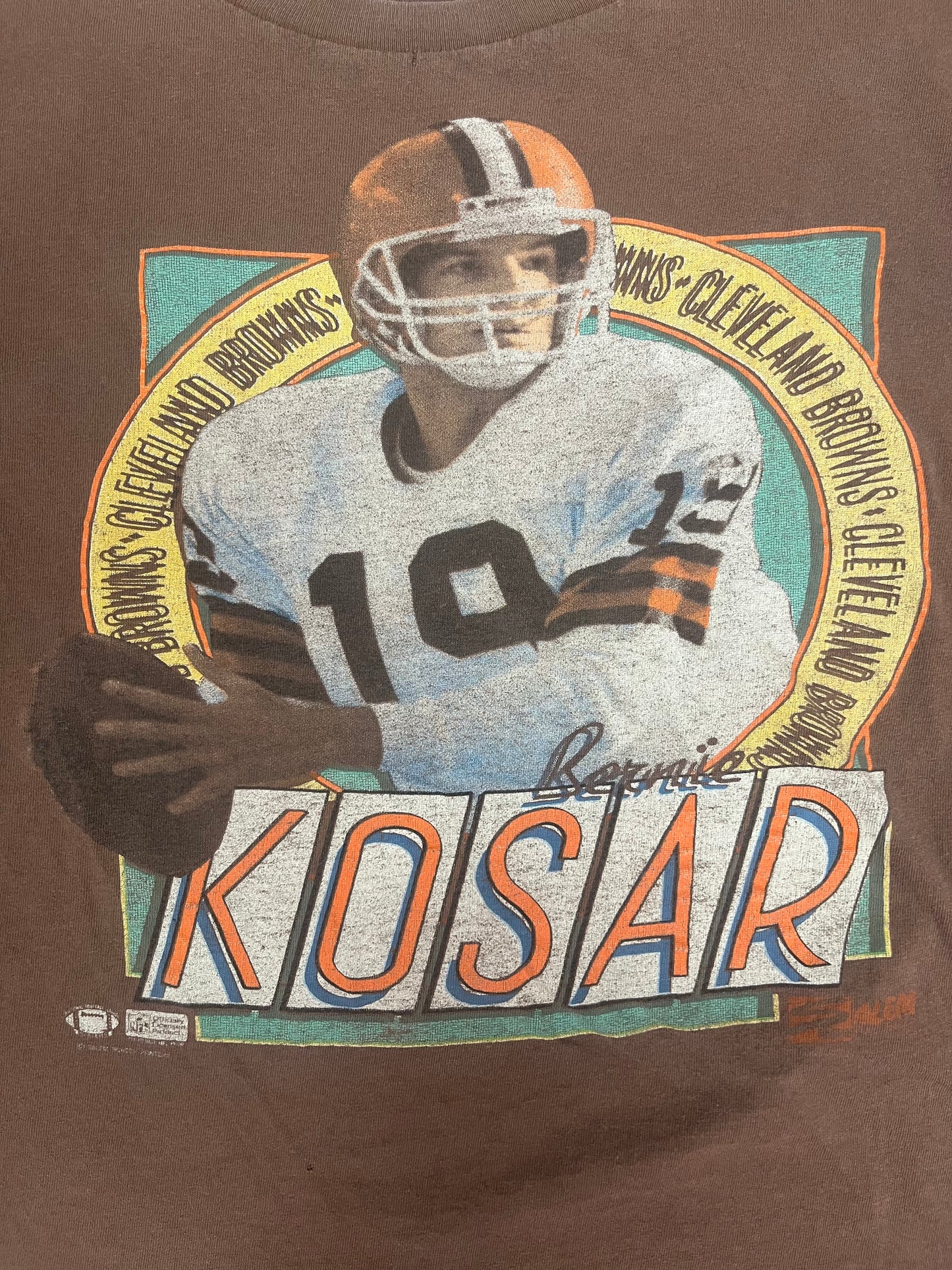 Vintage 1987 Cleveland Browns Bernie Kosar Tee