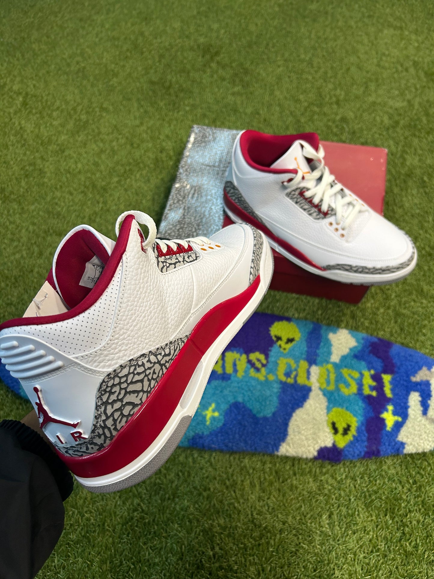 Jordan Retro 3 Cardinal Reds
