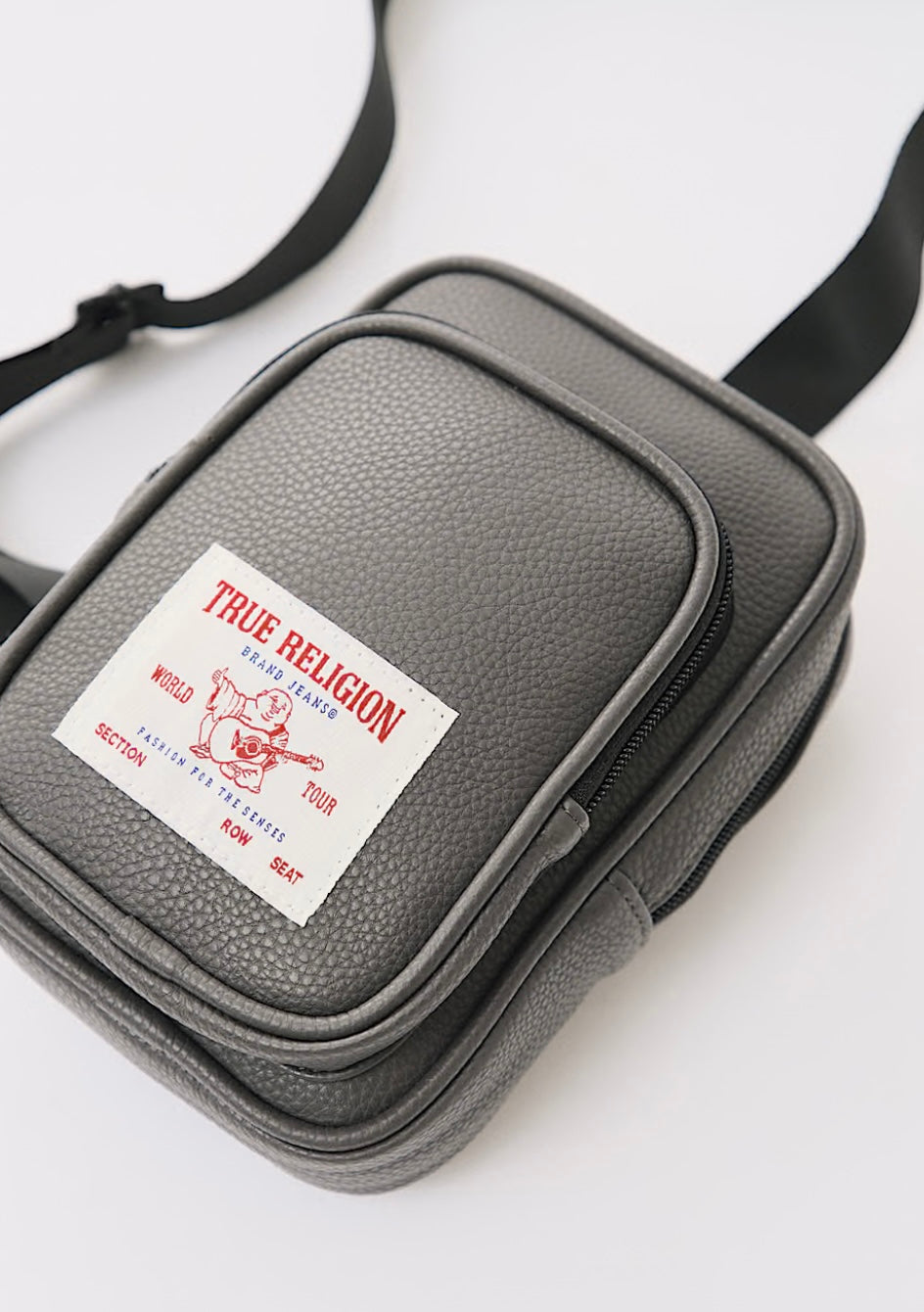 True Religion Patch Crossbody Sling Bag