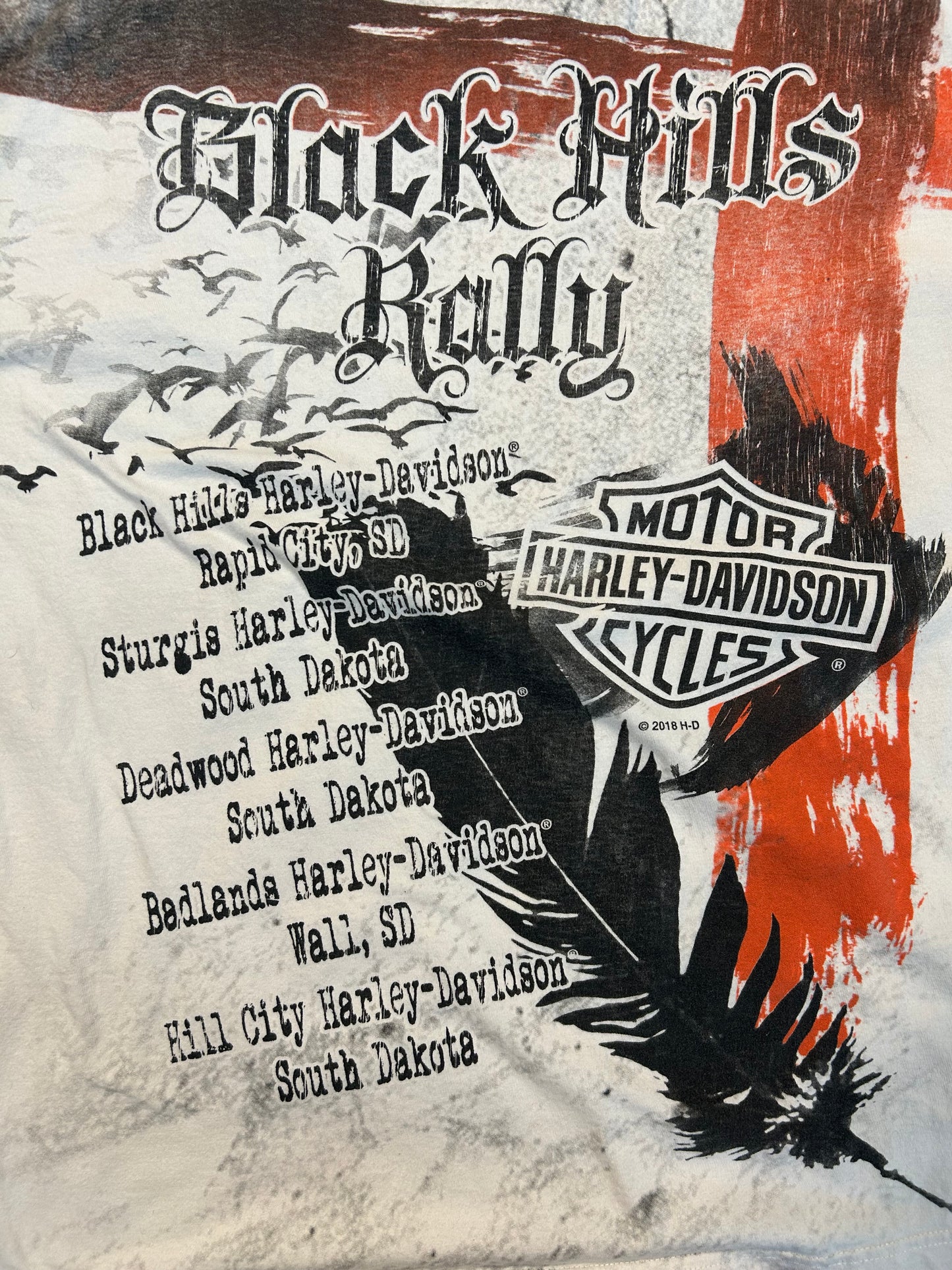 2018 Sturgis Harley Davidson AOP Tee