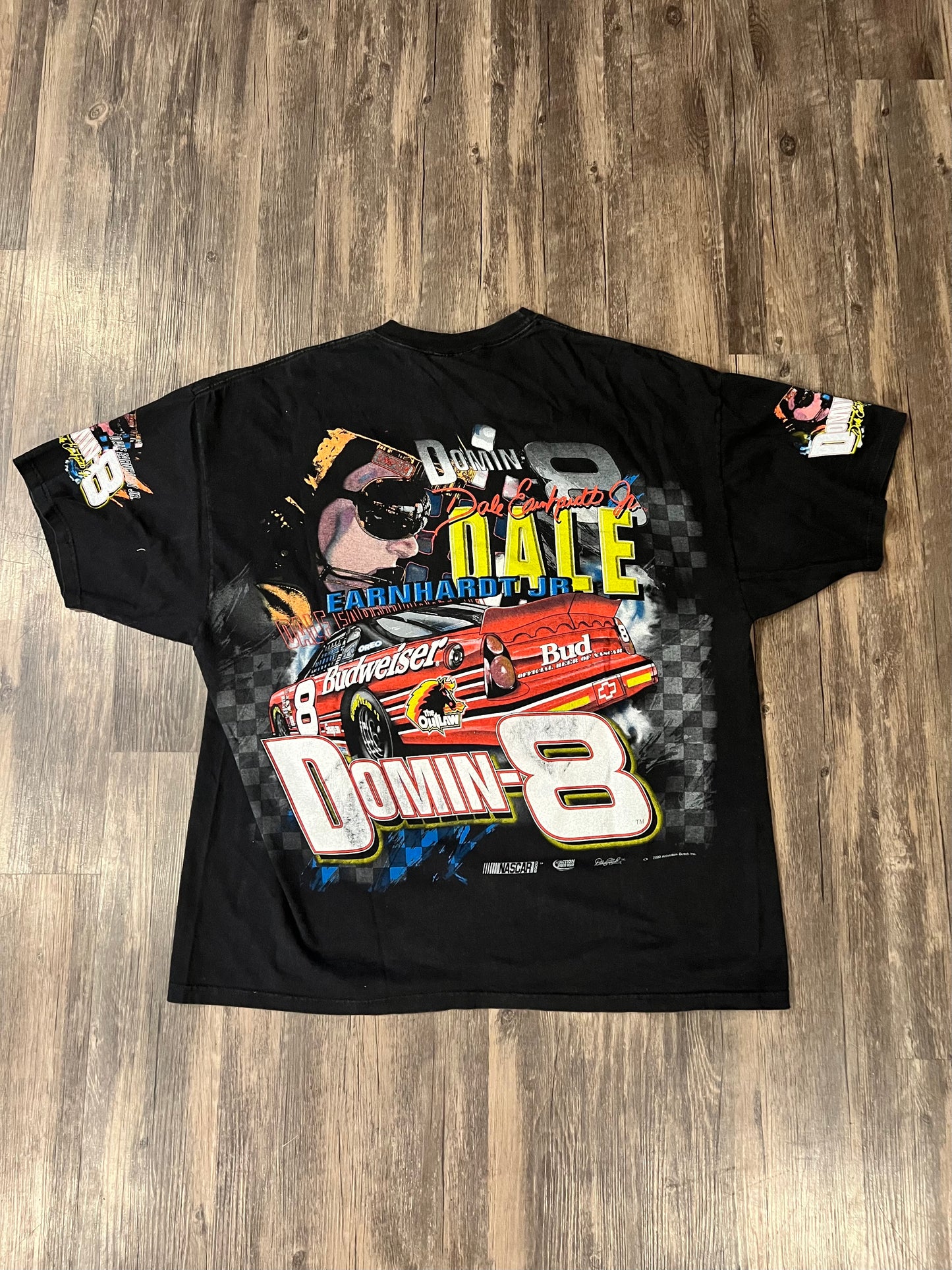 Vintage 00’ Dale Earnhardt Jr ”DOMIN8” AOP NASCAR Tee