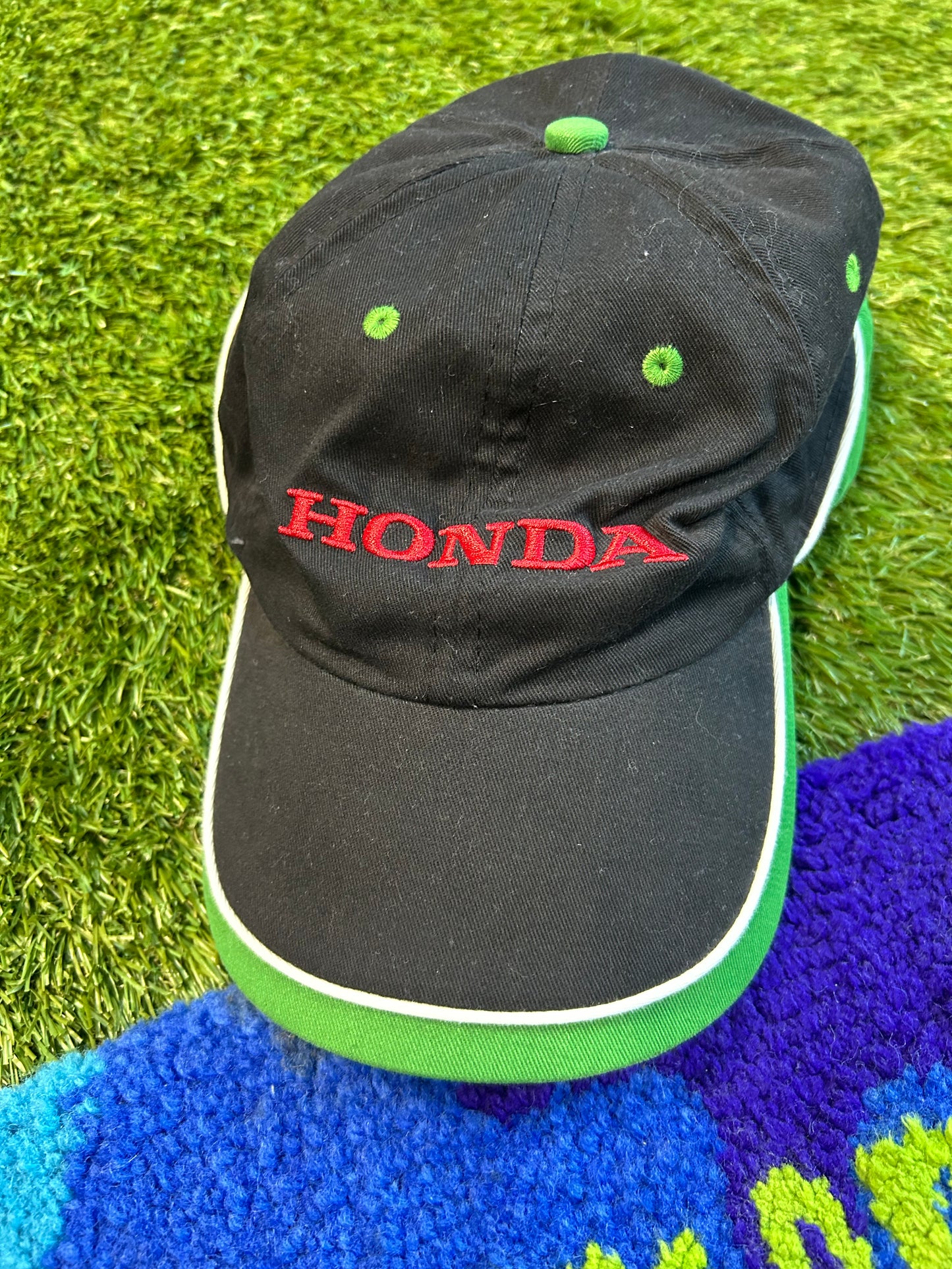 Honda Velcro Strap Back Hat