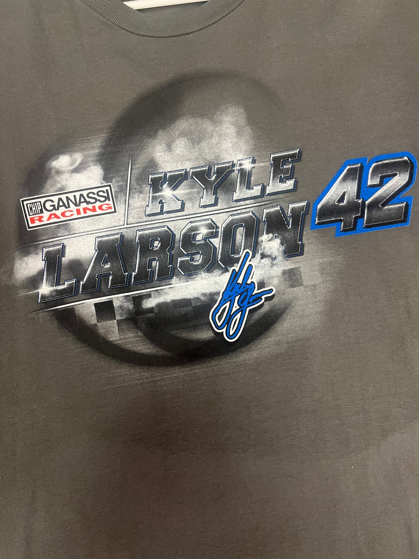Retro Style Kyle Larson Racer Tee