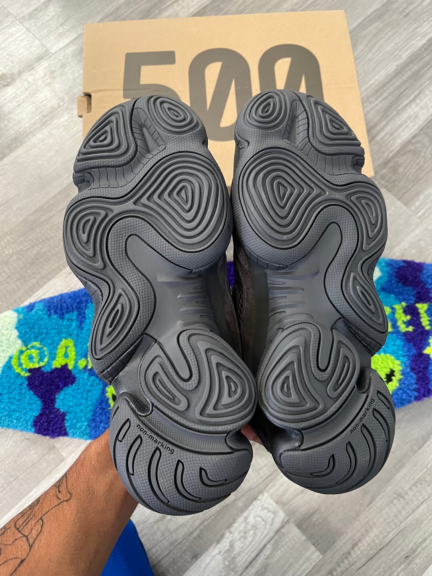 Yeezy 500s Utility Black