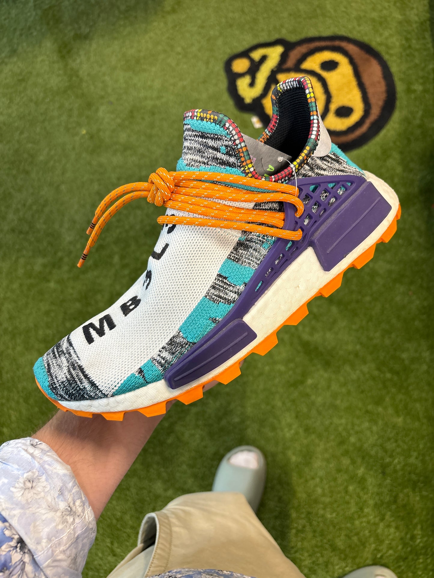 Adidas X Pharrell human race size 8.5