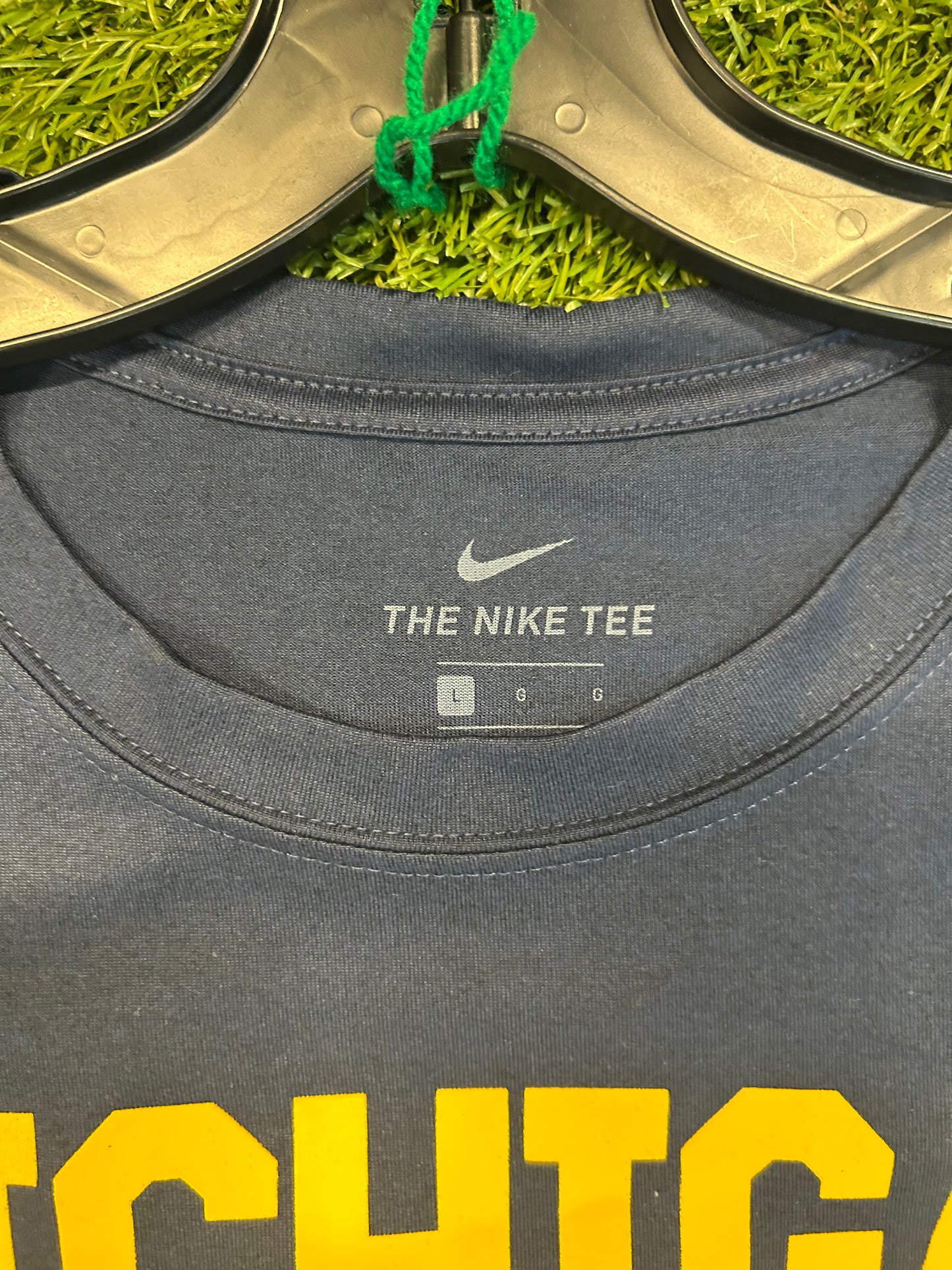 Jordan x Nike Dri Fit Michigan Wolverine’s L/Sleeve Tee