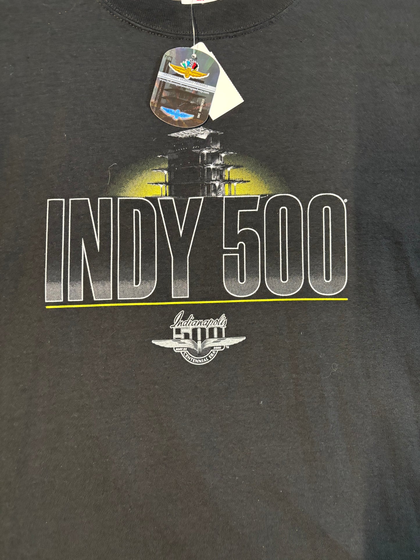 Dead stock 2009 Indy 500 racing T-Shirt Size 2XL Brickyard Authentics tag