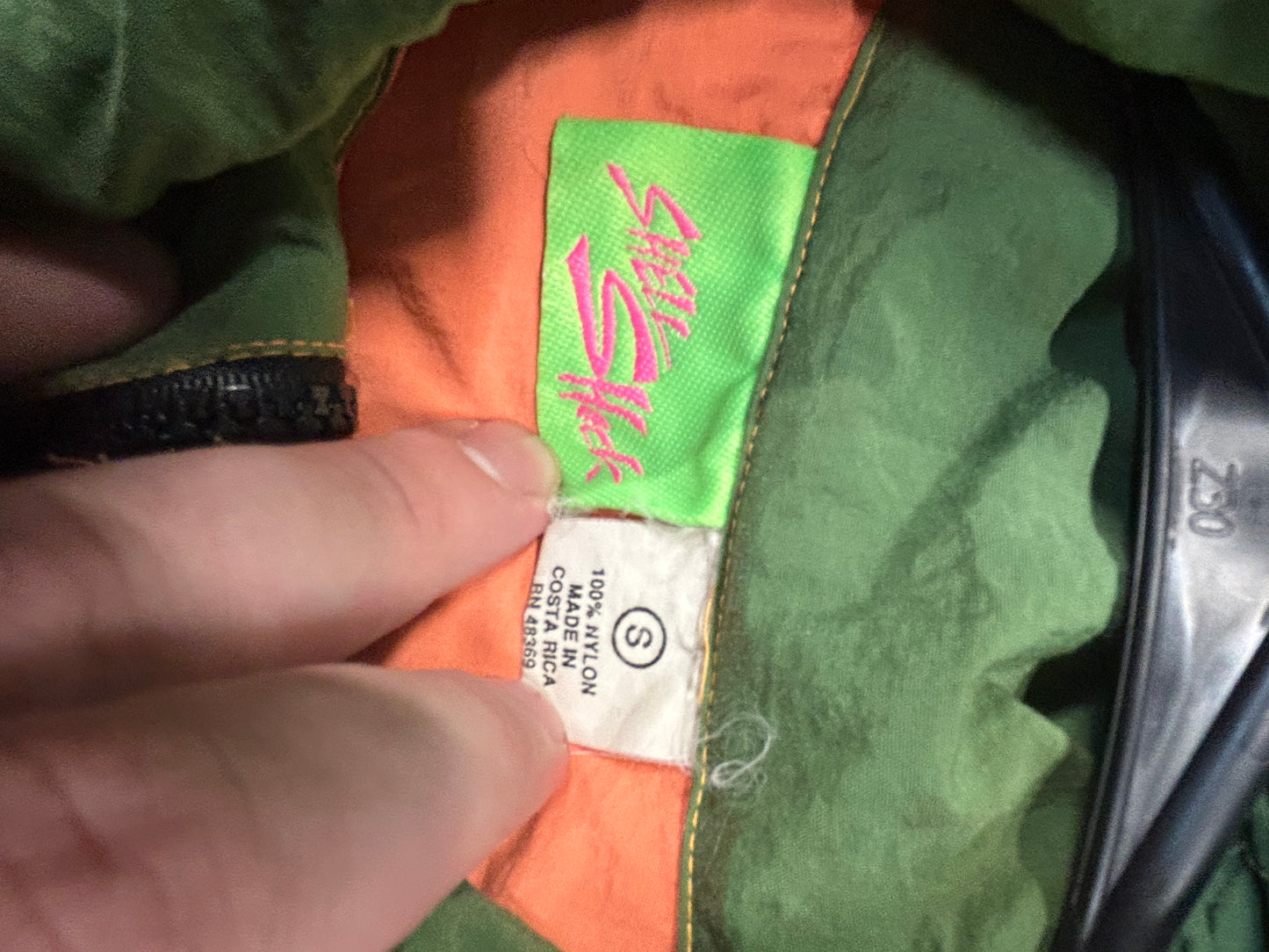 Vintage shell shock wind breaker