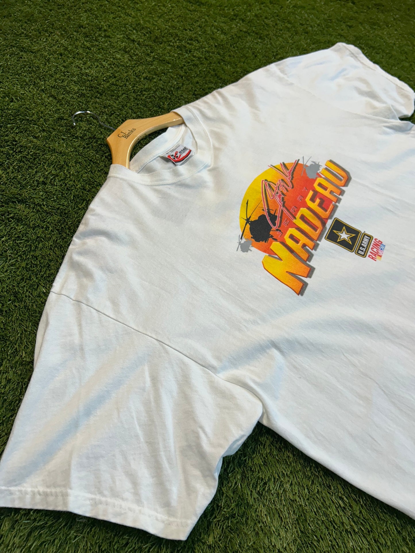 Y2K Jerry Nadeau U.S. Amry NASCAR Tee