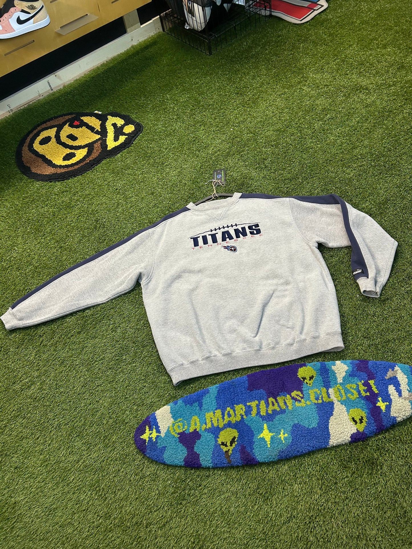 Vintage Puma Tennessee Titans NFL Crewneck