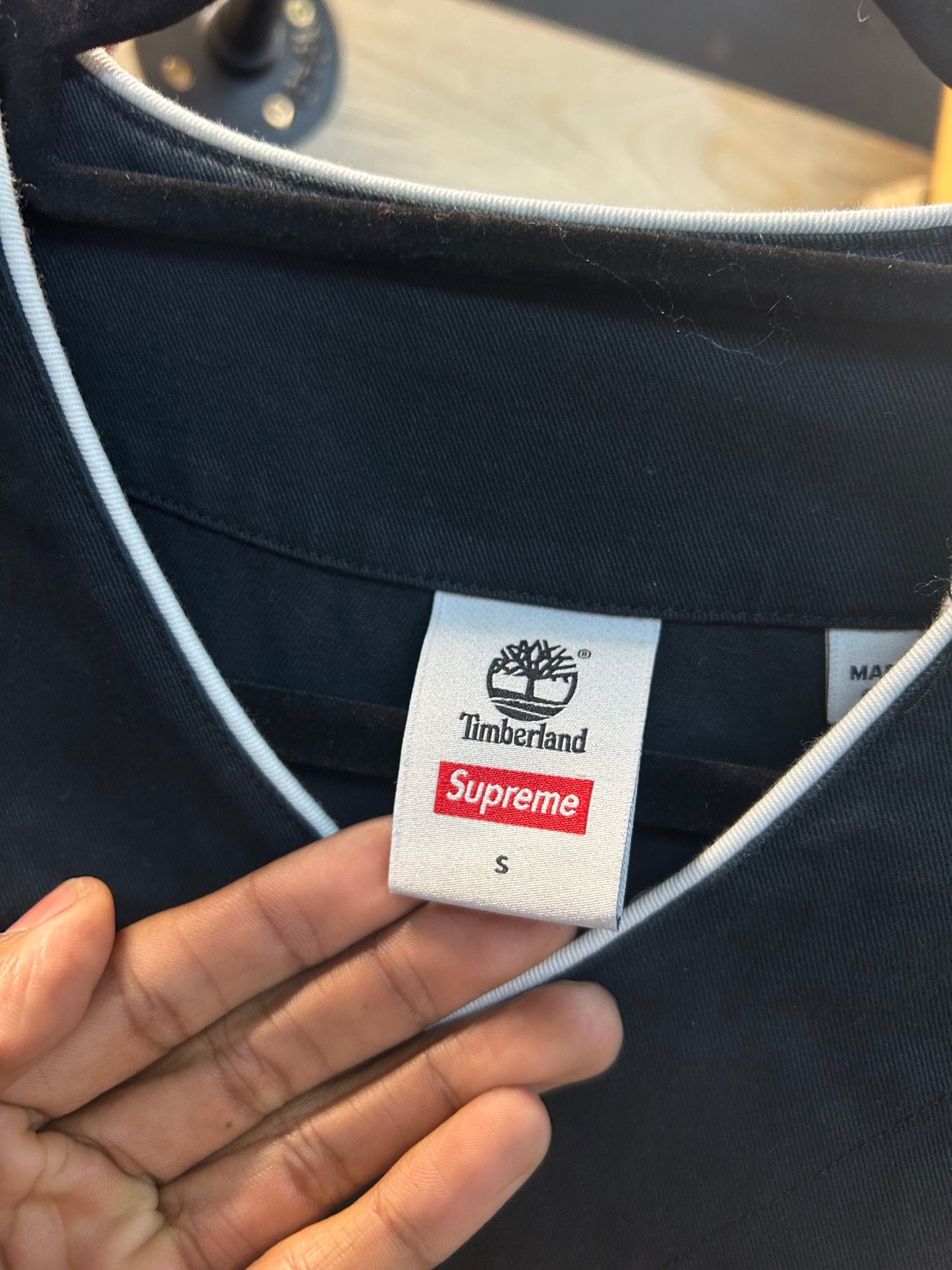 Supreme Timberland Baseball Jersey