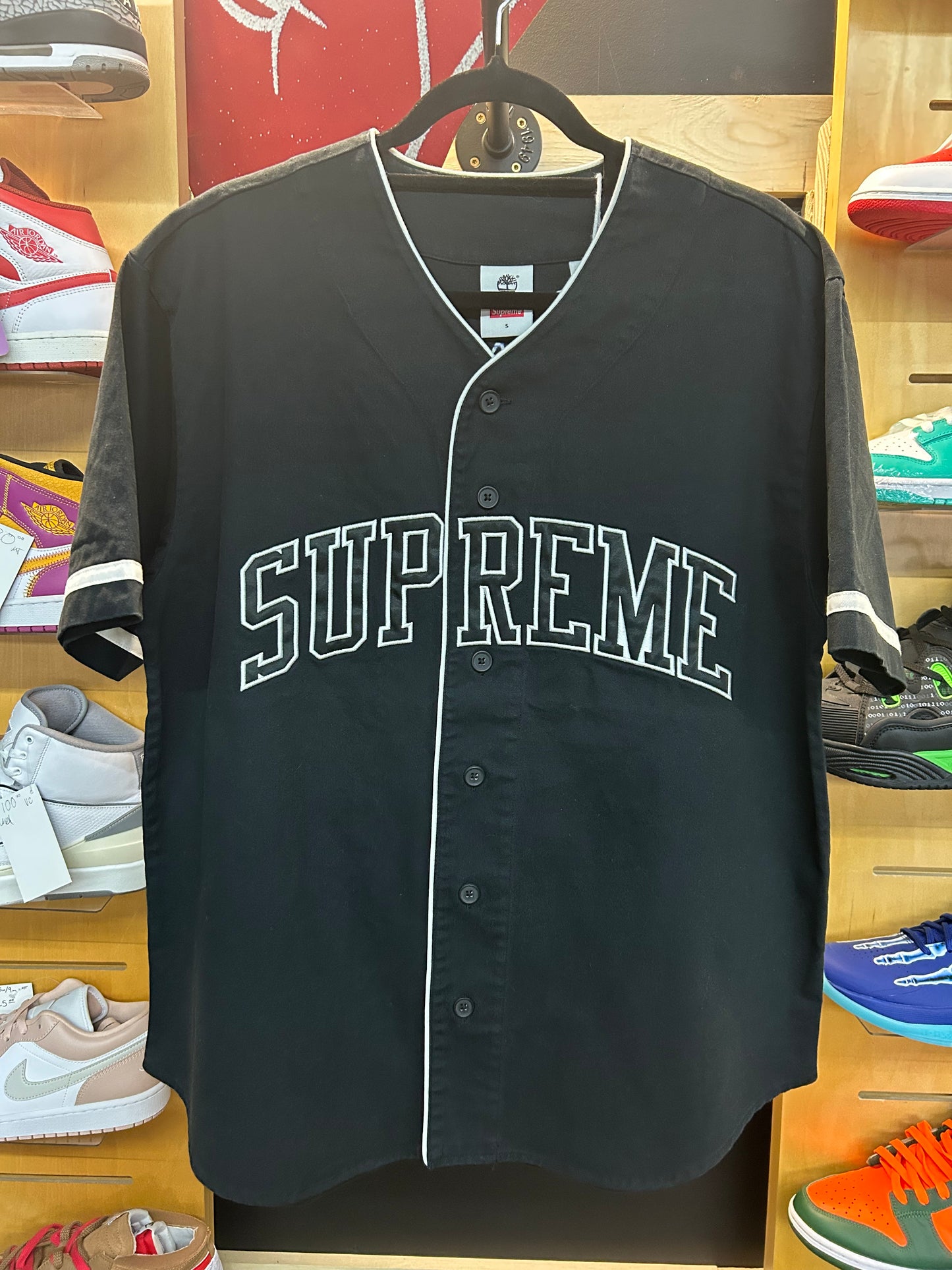 Supreme Timberland Baseball Jersey