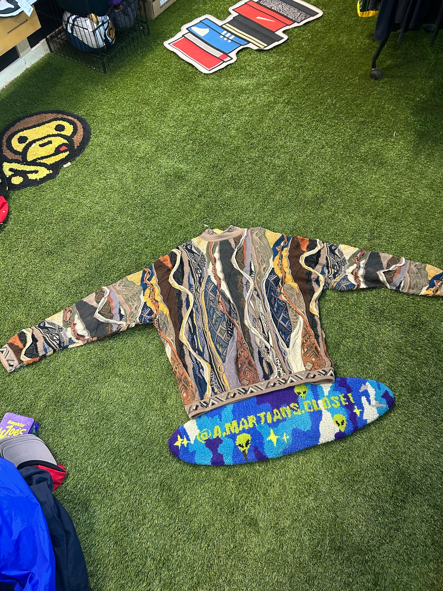 Vintage Coogi HalfZip Sweater