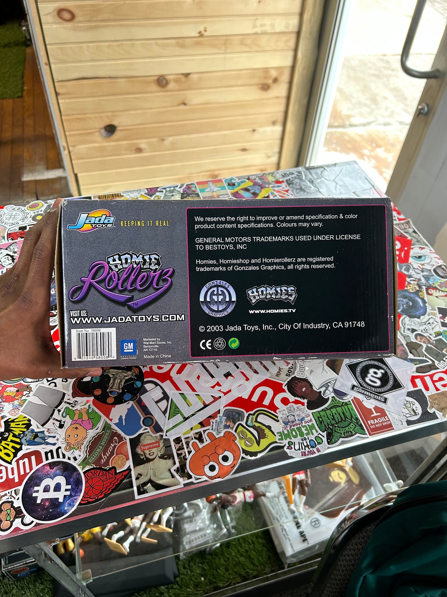 Y2K 2003 Homies Official Car Club Set Collectable