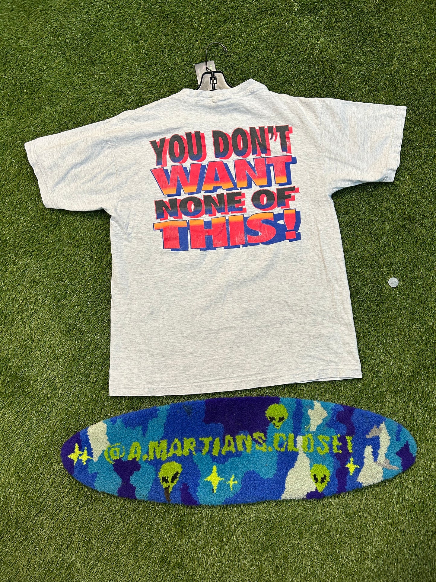 Rare Vintage 1995 Looney Toons You Don’t Want None Of This Tee