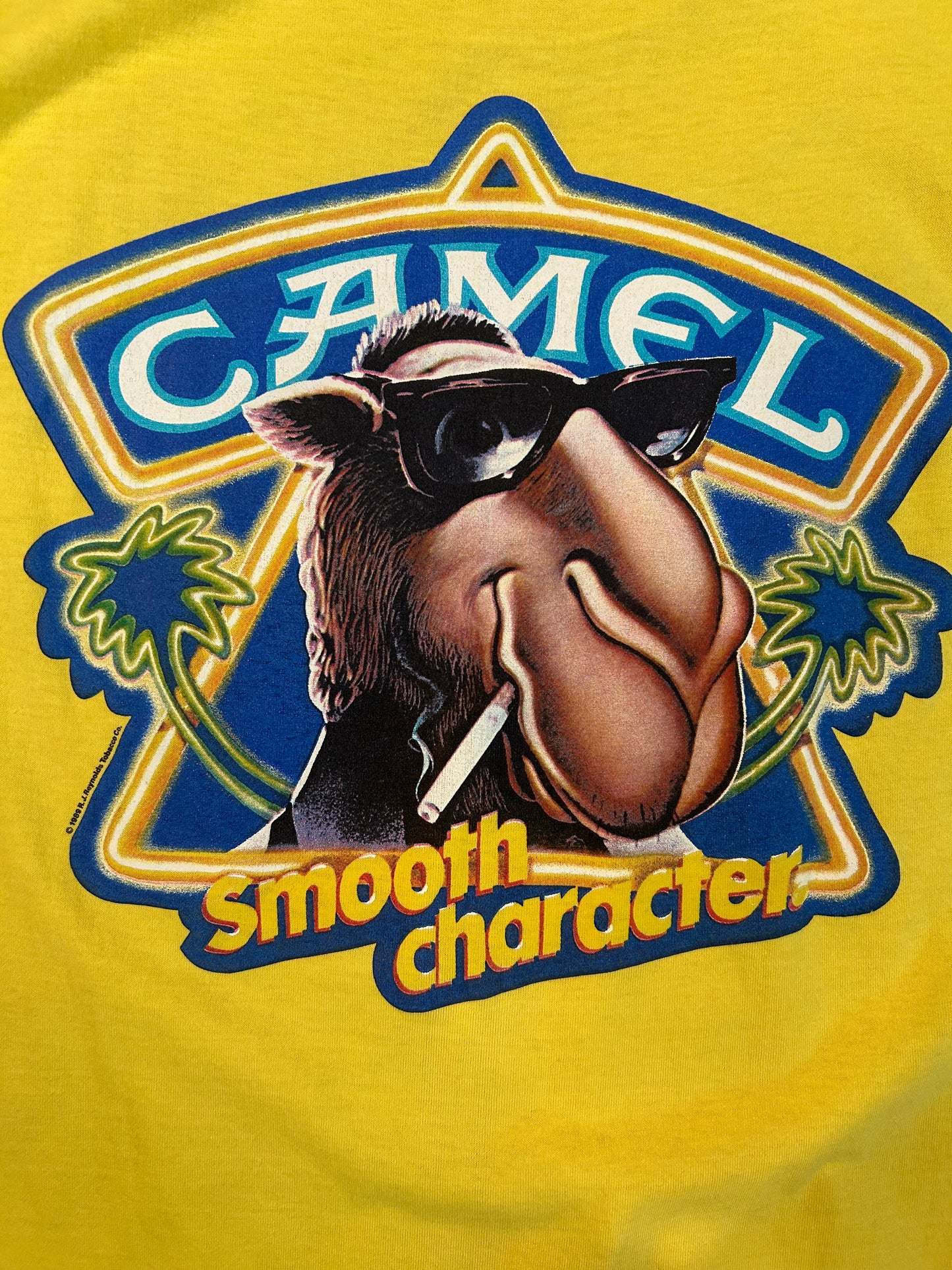 Vintage 1989 Camel Cigarette Smooth Character Tee