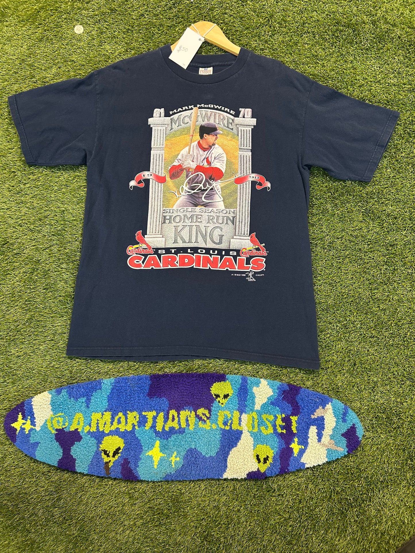 Vintage 1998 St Louis Cardinals Mark McGwire Tee
