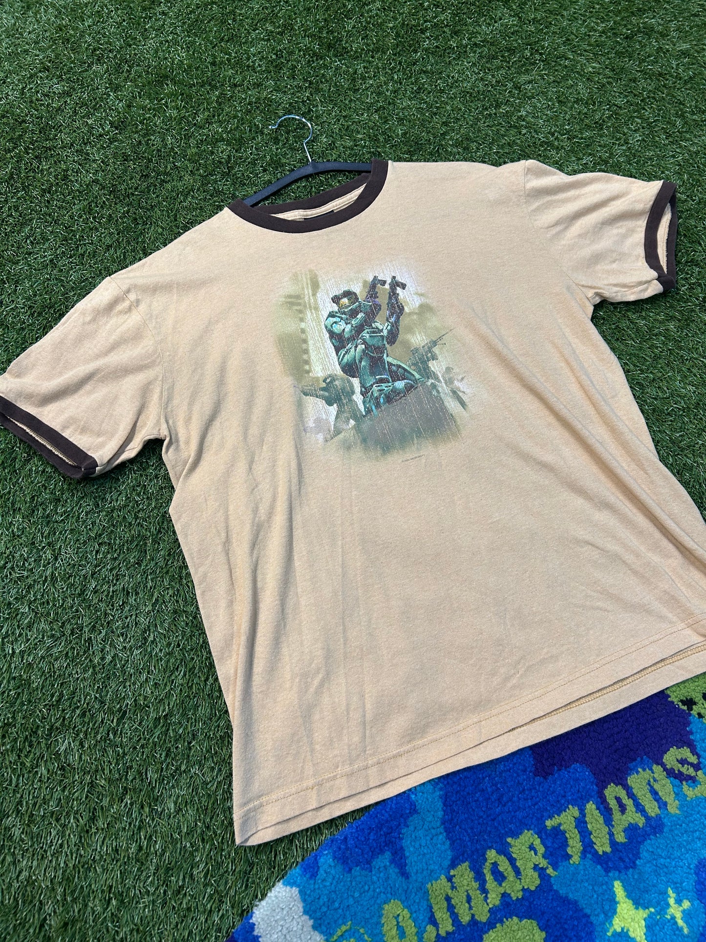 Y2K Halo 2 Master Chief Twin Shooters Promo Tee