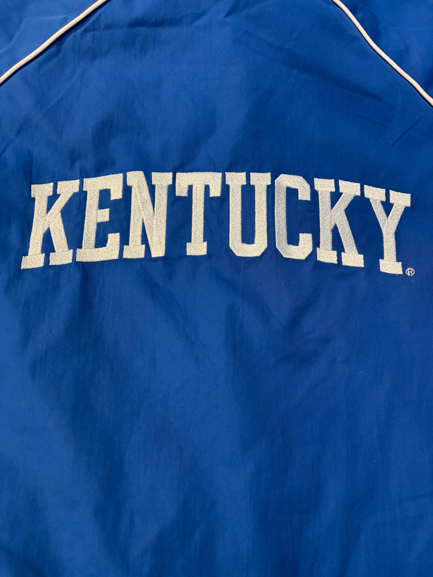 Blue and White University of Kentucky Nike Wind Breaker Size Large