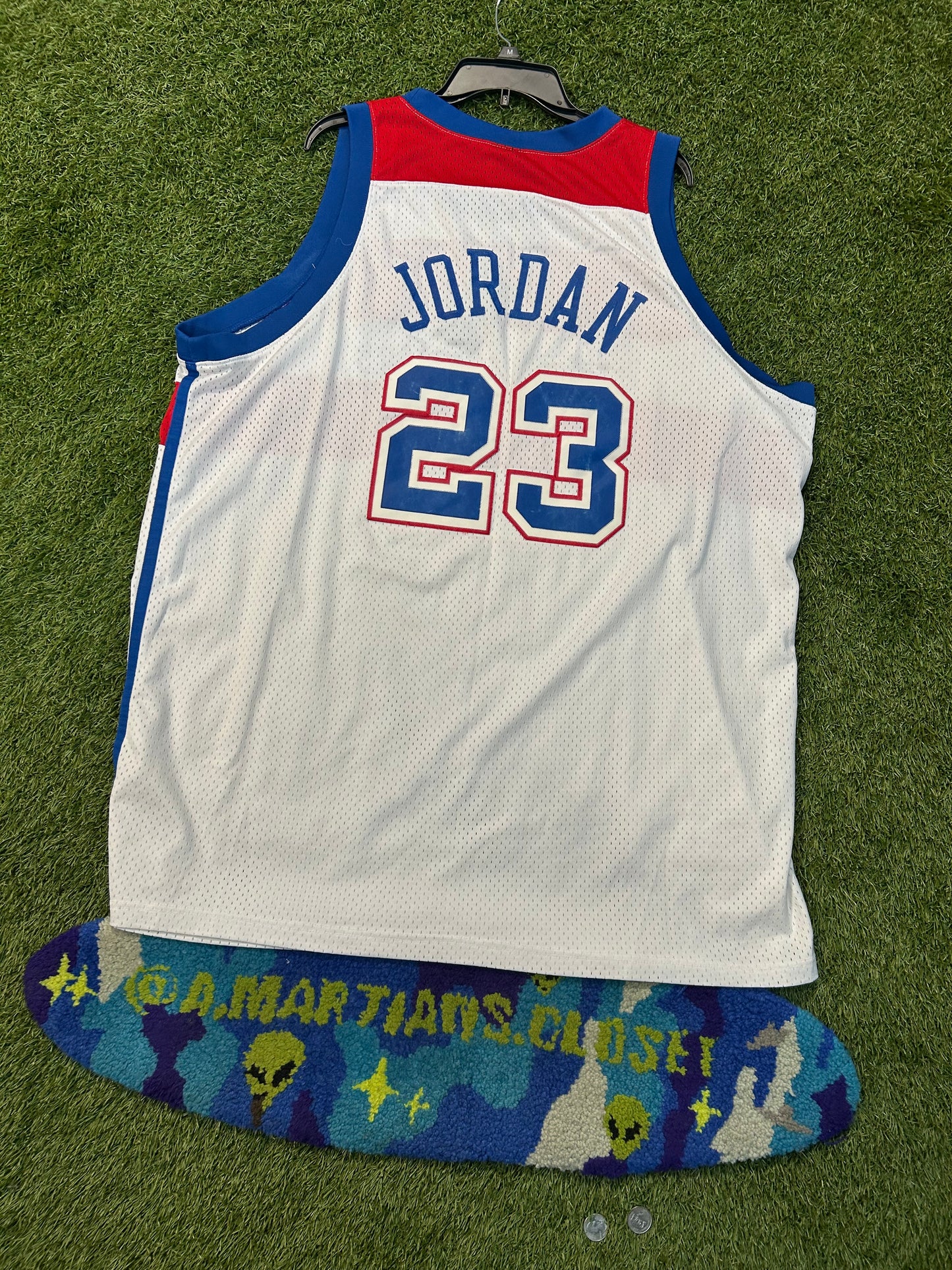 Vintage Nike Washington Bullets Michael Jordan Basketball
