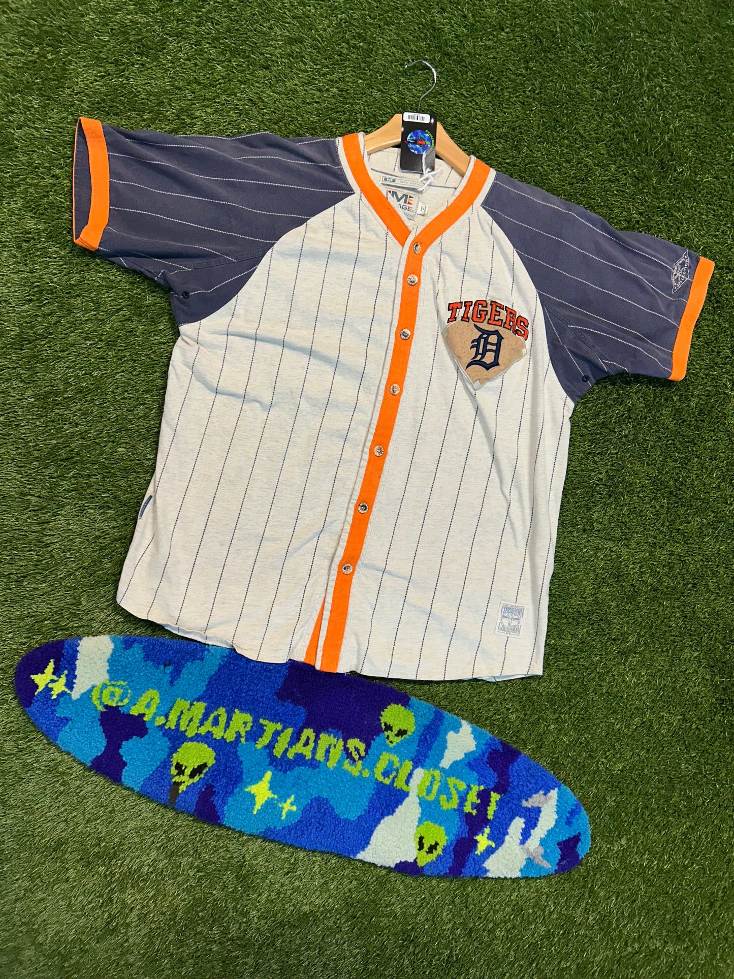 Vintage Mirage Detroit Tigers Baseball Jersey