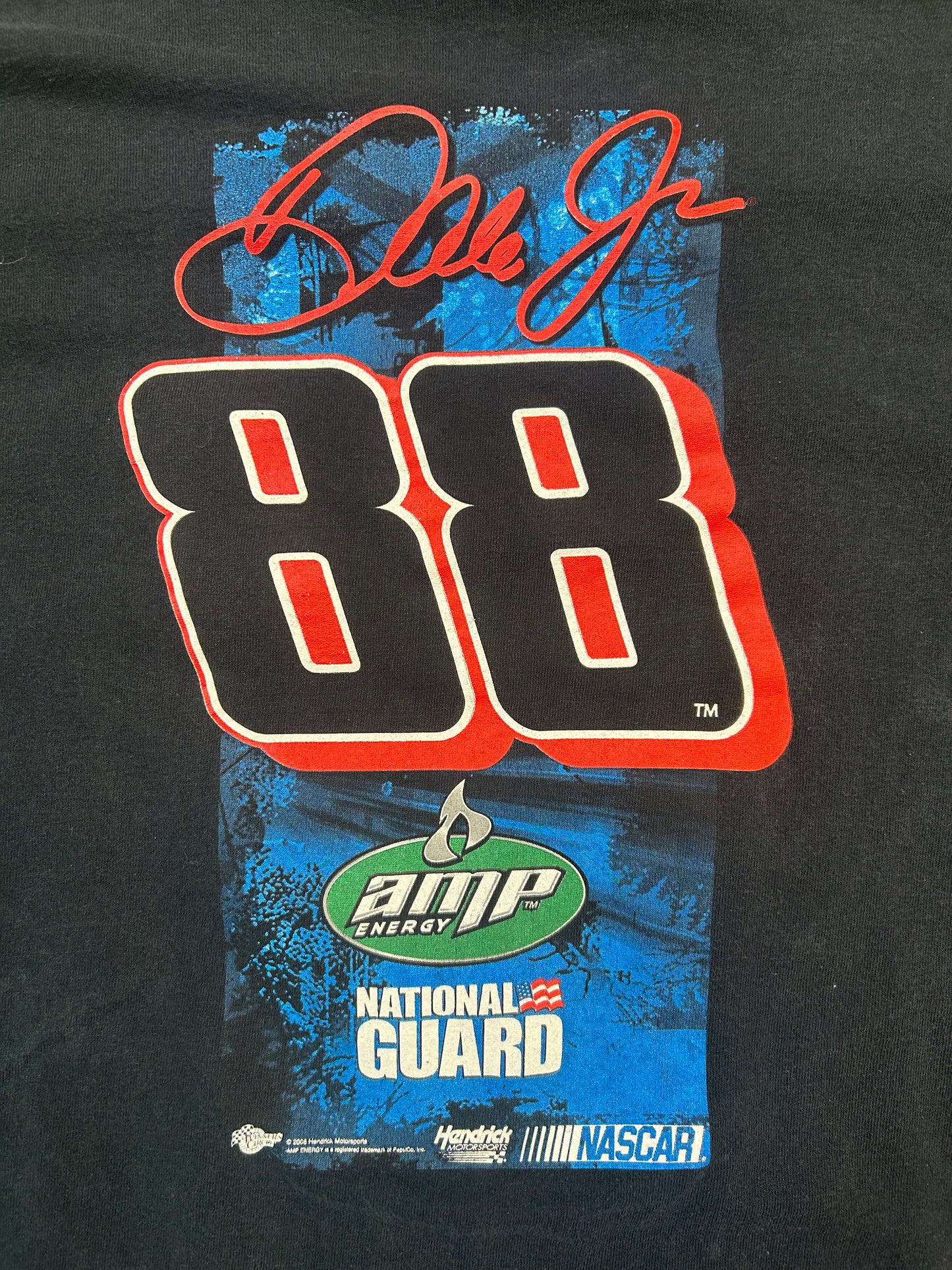 2008 Dale Earnhardt Jr NASCAR Promo Tee