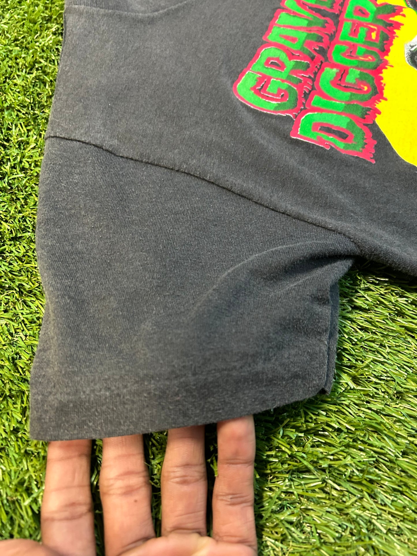 Rare Vintage 1990 Grave Digger Monster Truck Tee