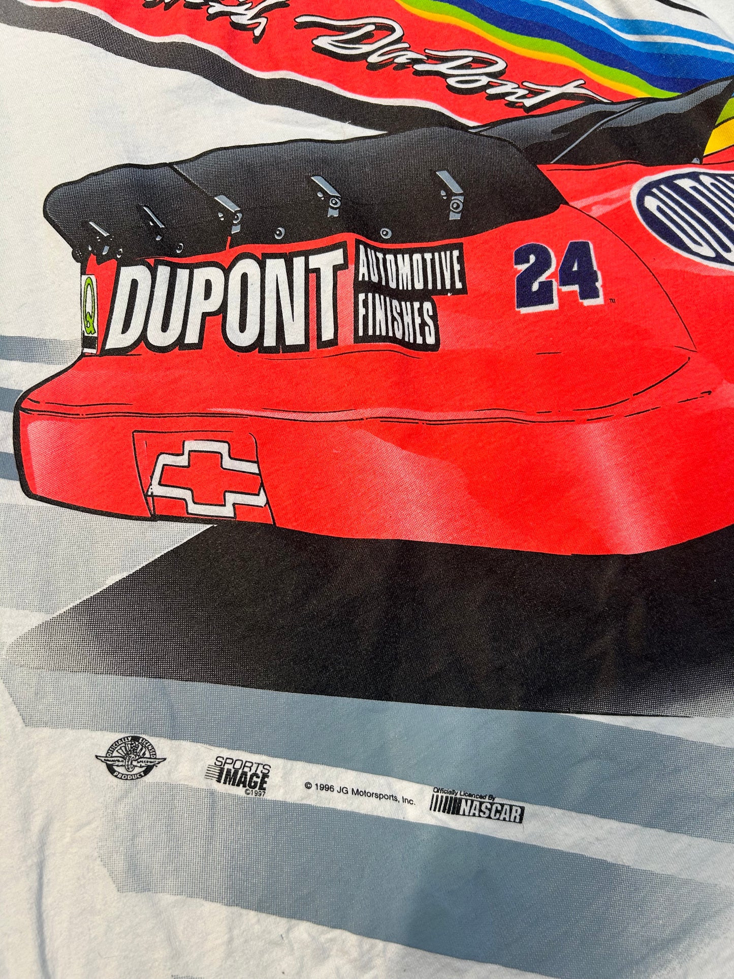 Vintage 1996 Jeff Gordon AOP NASCAR tee
