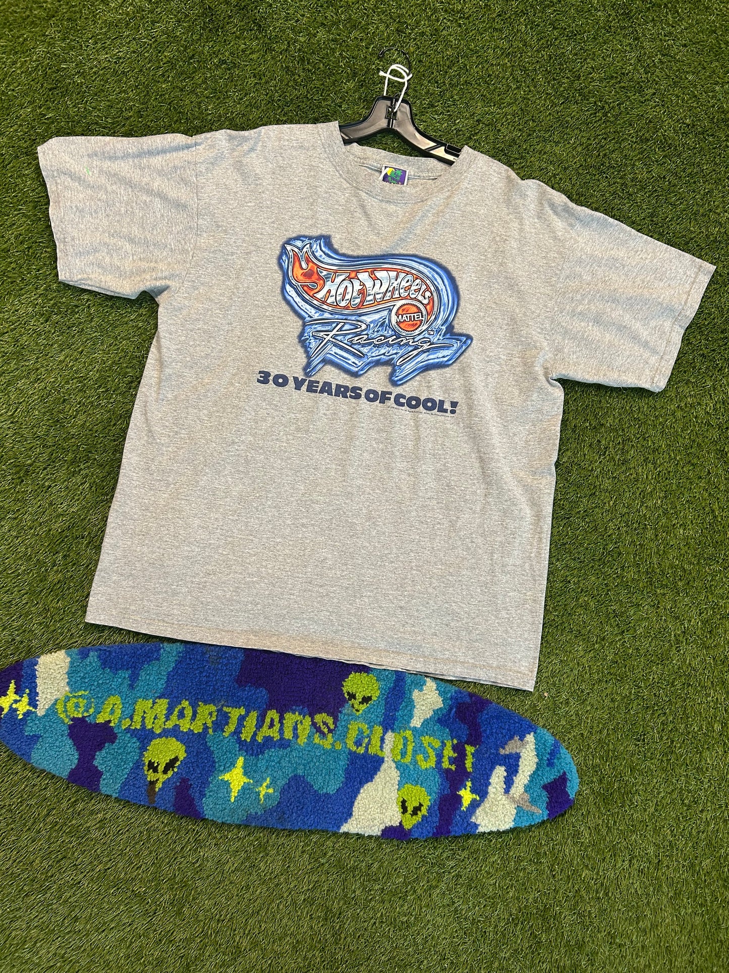 Vintage 1998 Hot Wheels 30 Years Of Cool Mattel Tee