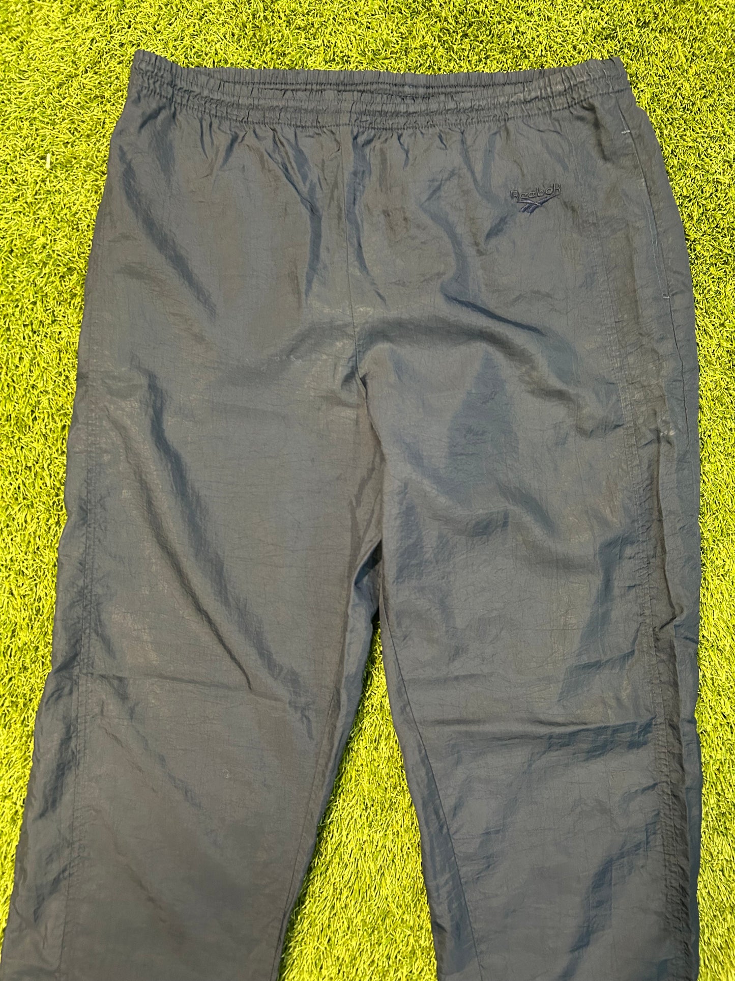 Vintage 90s Reebok Navy Blue Windbreaker Sweatpants