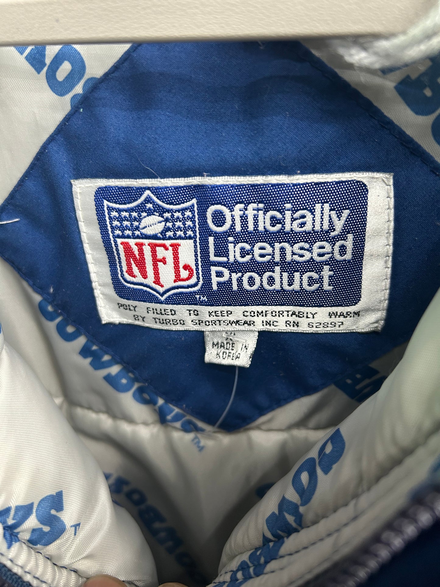 Vintage 90s Dallas Cowboys NFL Big Jacket