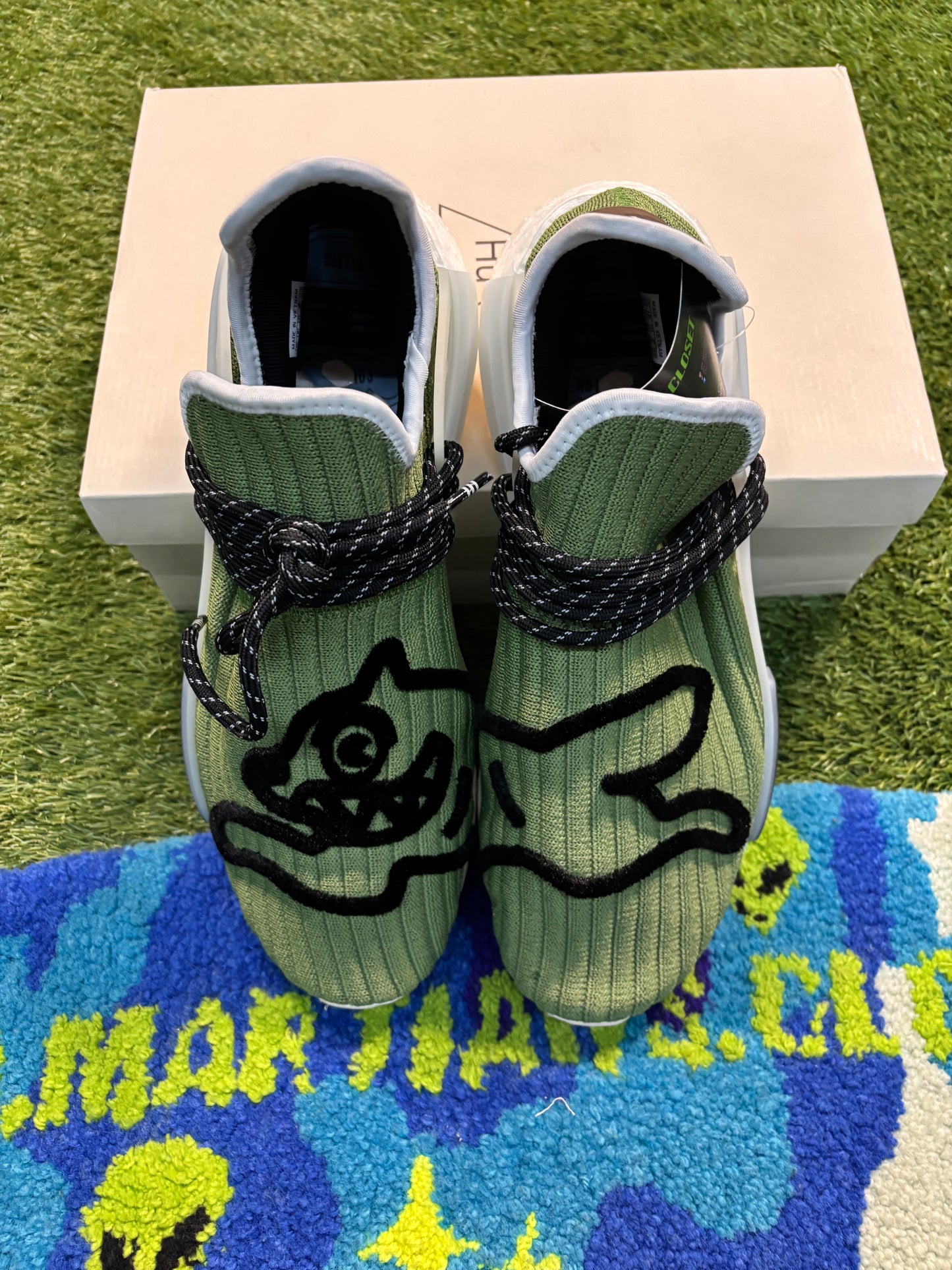 Adidas BBC Ice Cream x Pharrell x NMD Human Race Running Dog
