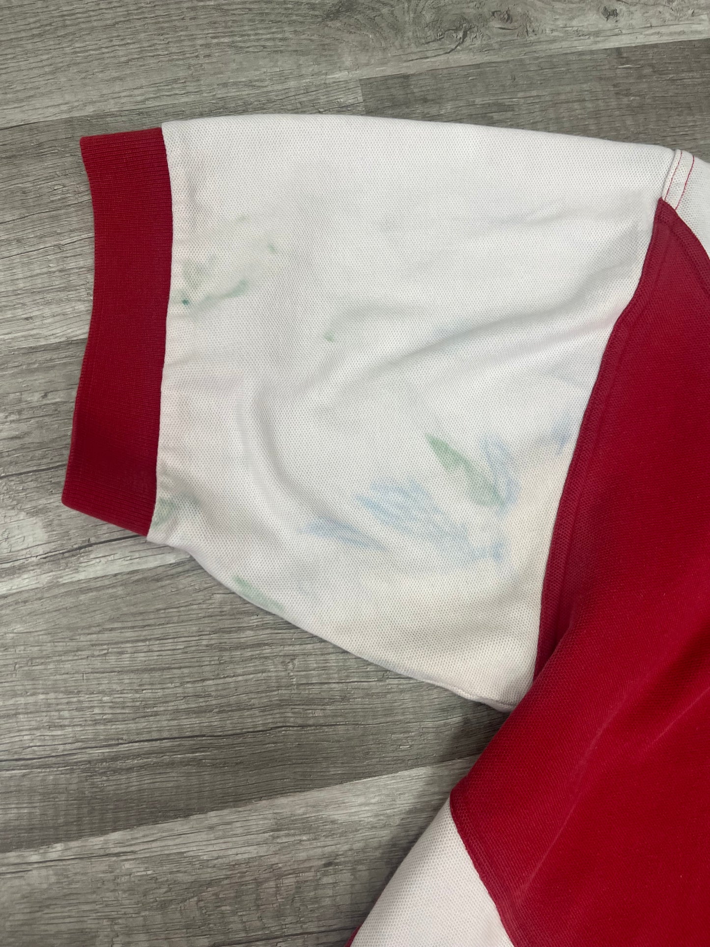 Vintage 90s Cleveland Indians Collard Tee