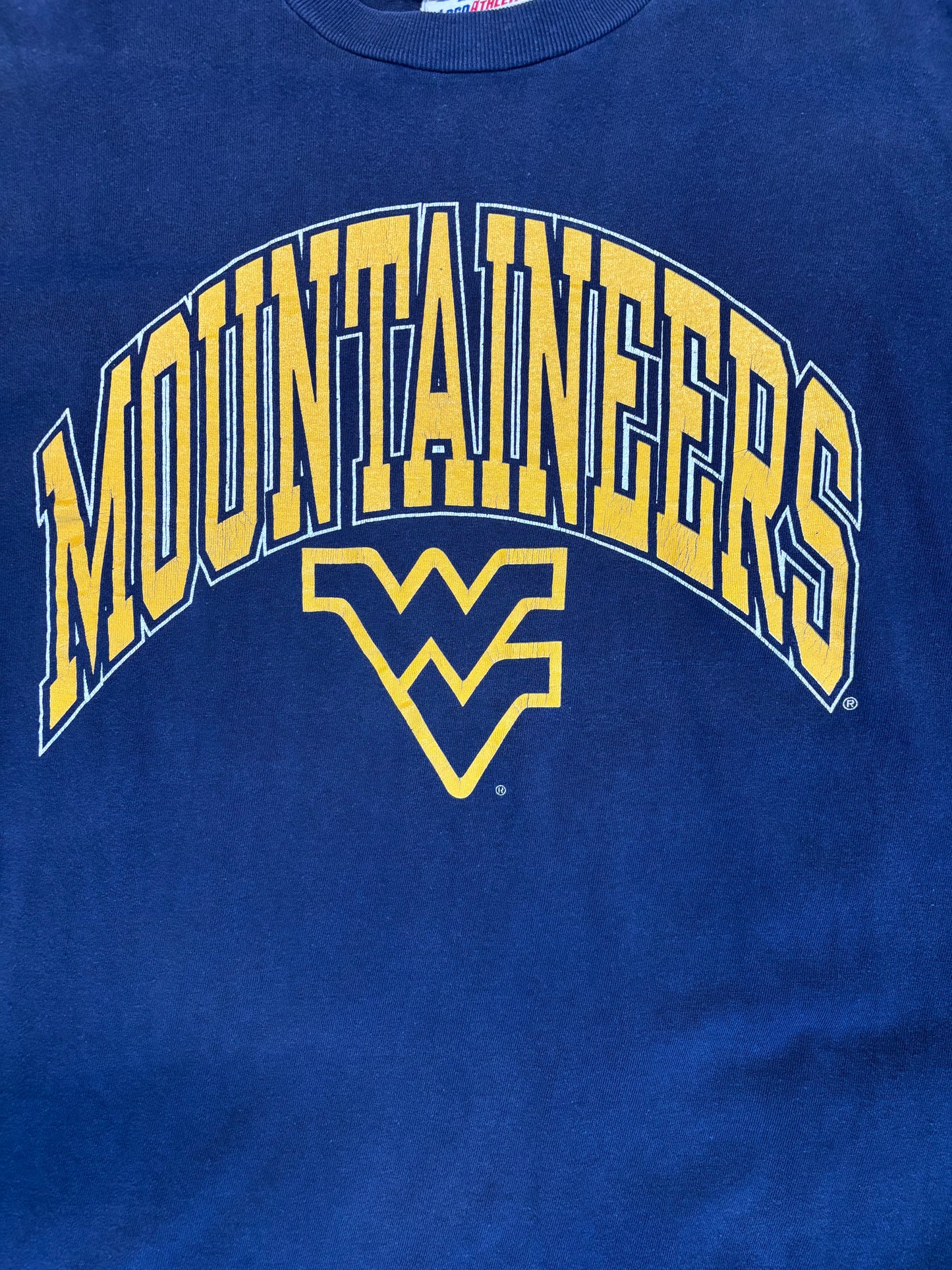 Vintage Mountaineers Logo Athletic Tee