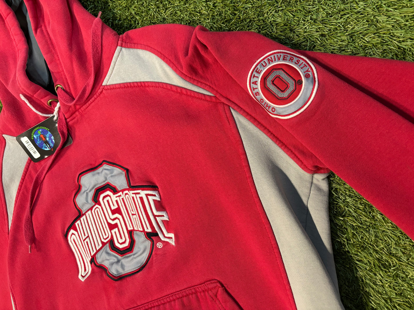 Vintage Embroidered Ohio State Hoodie