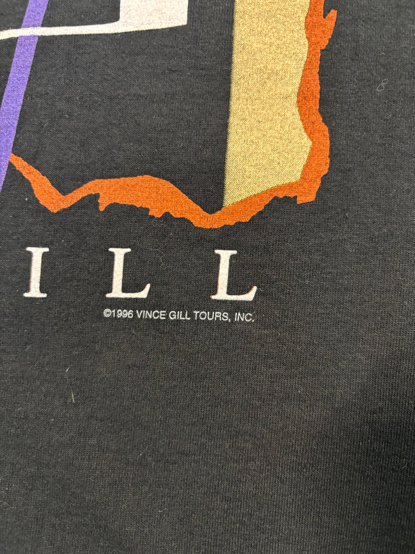 Vintage 1996 Vince Gill Tours Tee