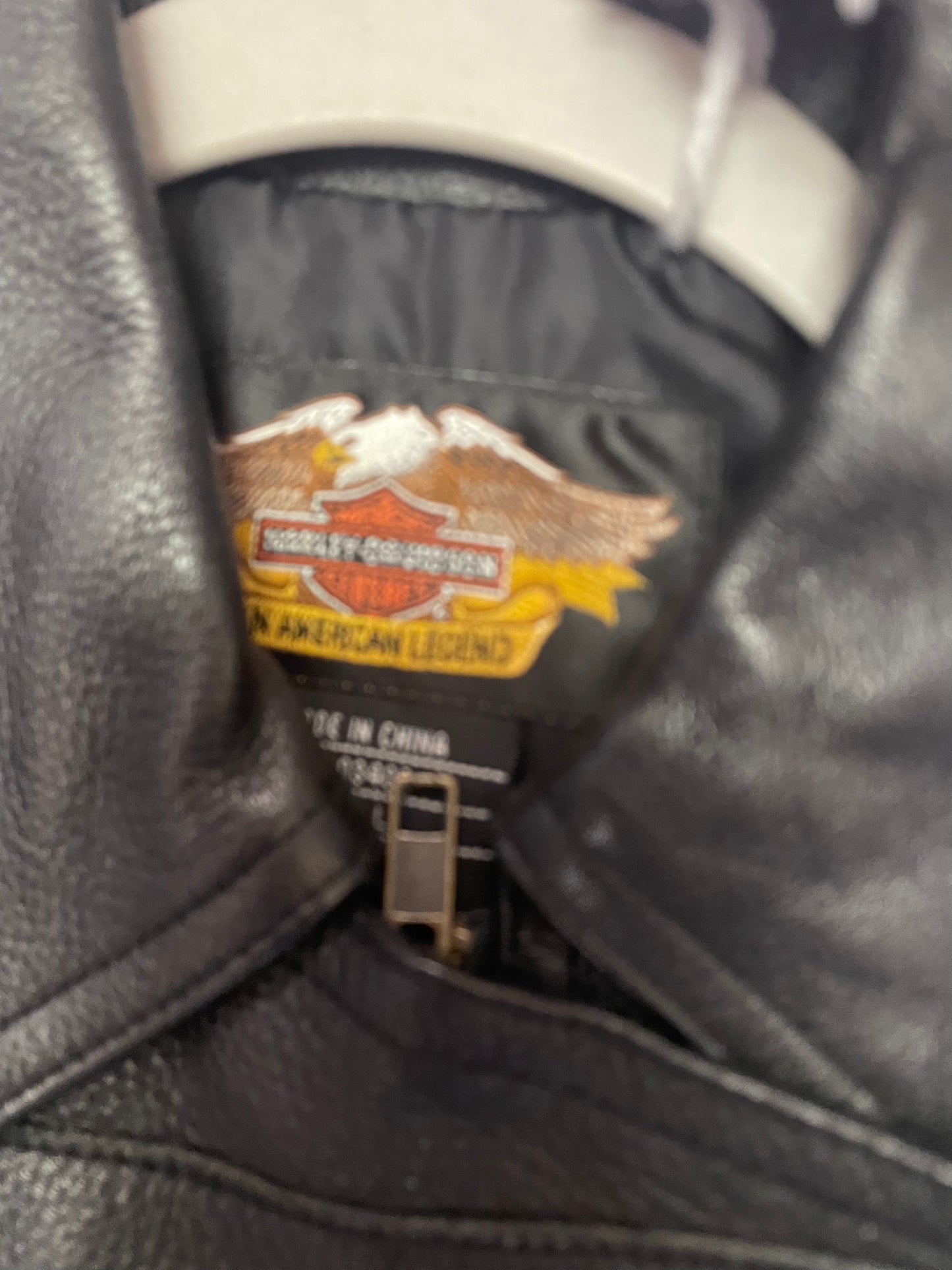 Vintage Harley Davidson Women’s Biker Strap Jacket