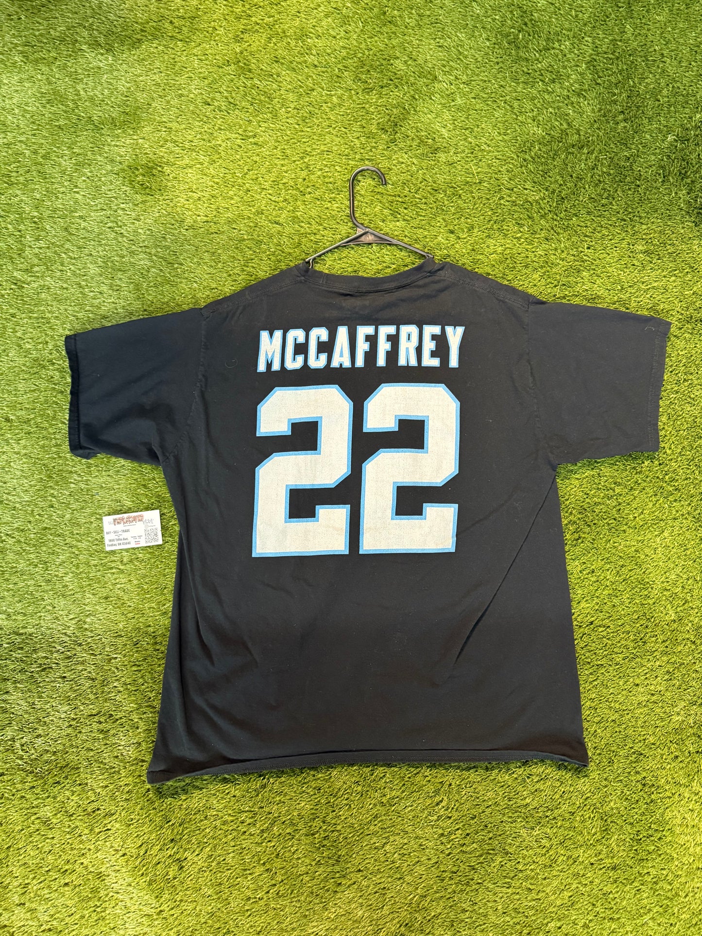 Fanatics Carolina Panthers “Christian McCaffrey” Tee