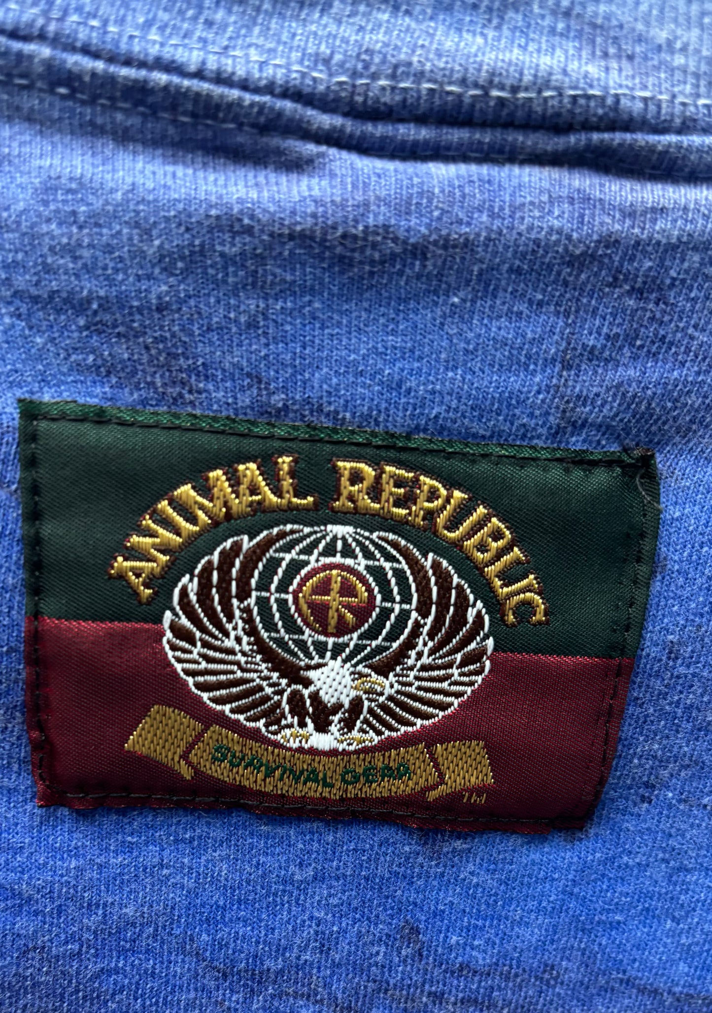 Vintage 1991 Polar Bear Animal Republic Service Gear Tee