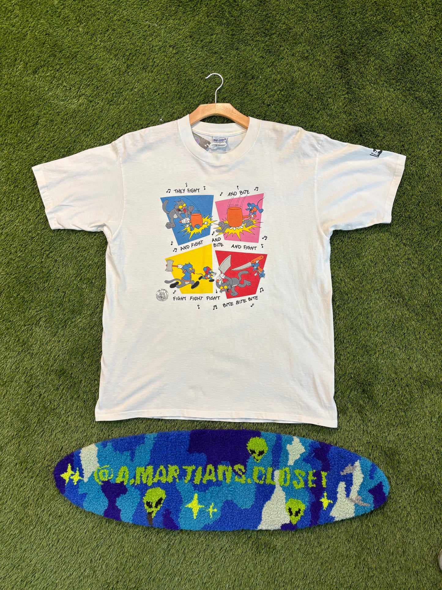 Rare Vintage 1992 The Simpsons Itchy And Scratchy Show