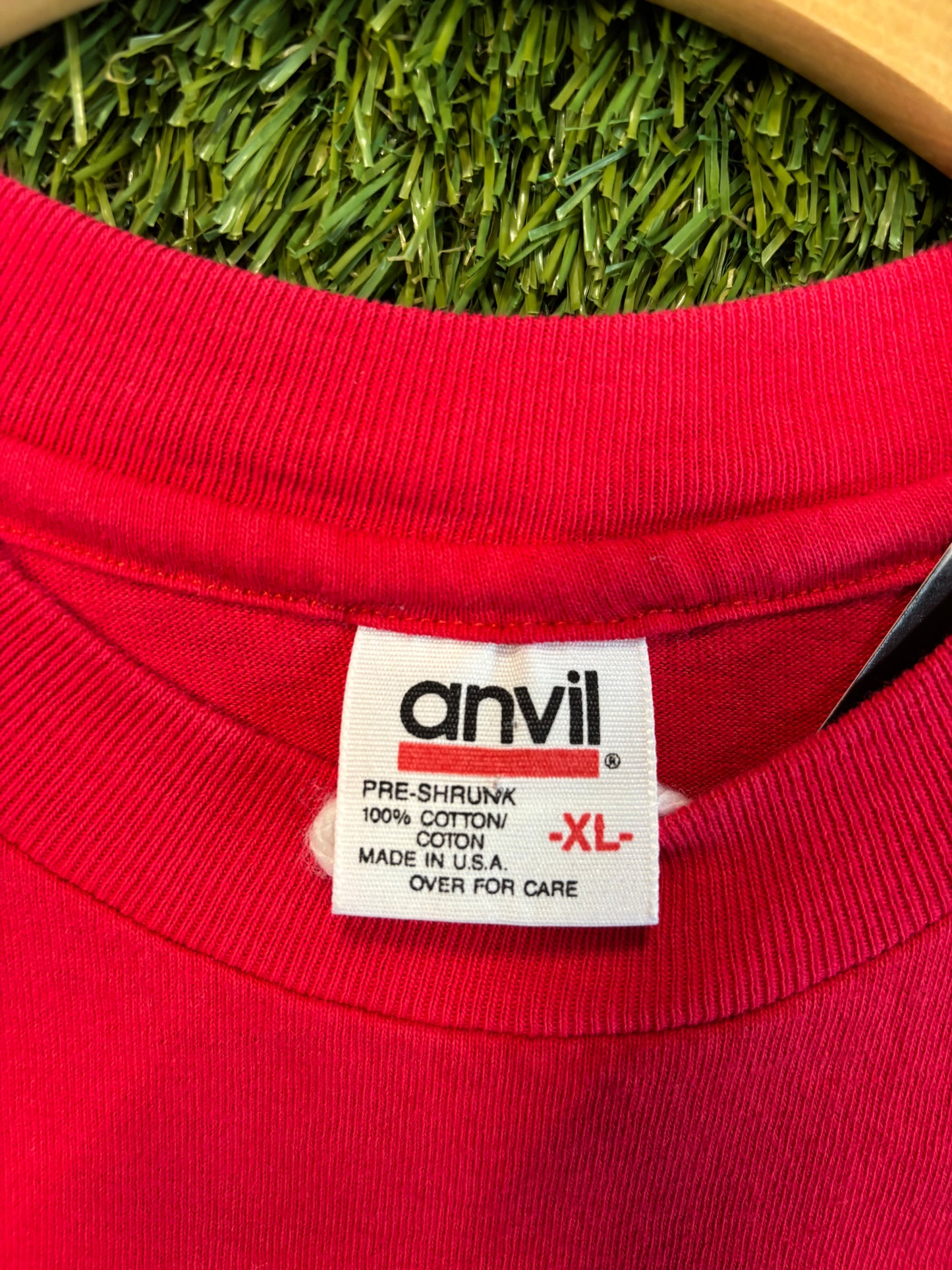 Vintage 90s Anvil Tag Teachers Make A World Of Difference Tee