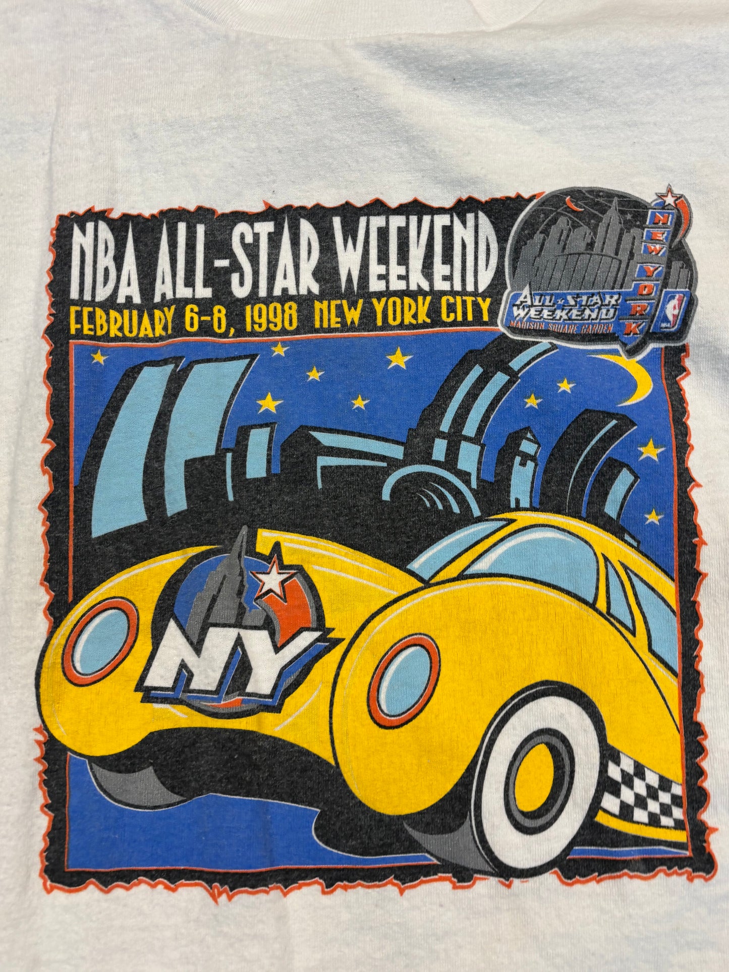 Vintage 1998 NBA All-Star Weekend NYC Tee