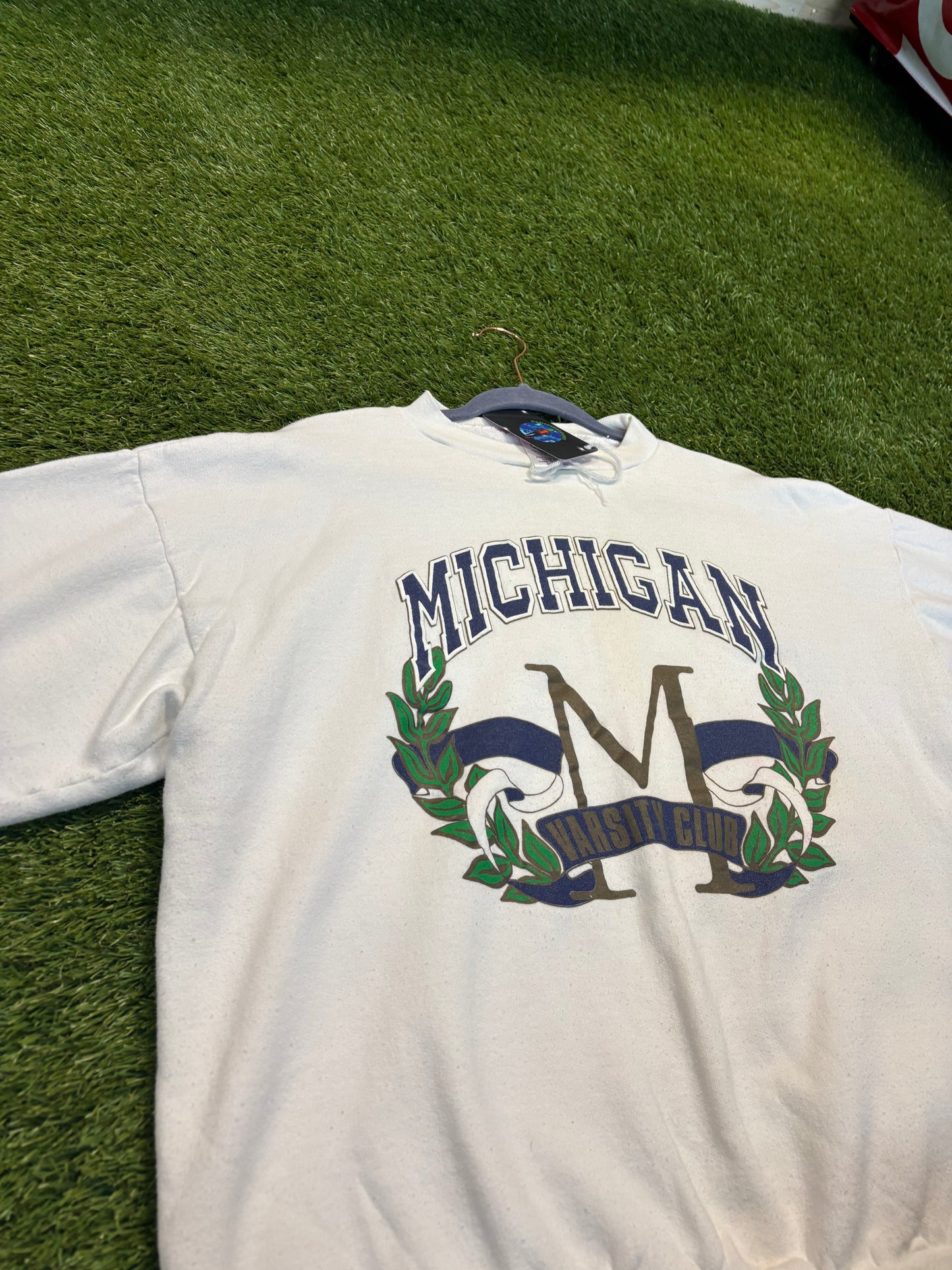 Vintage Michigan Varsity Club Crewneck