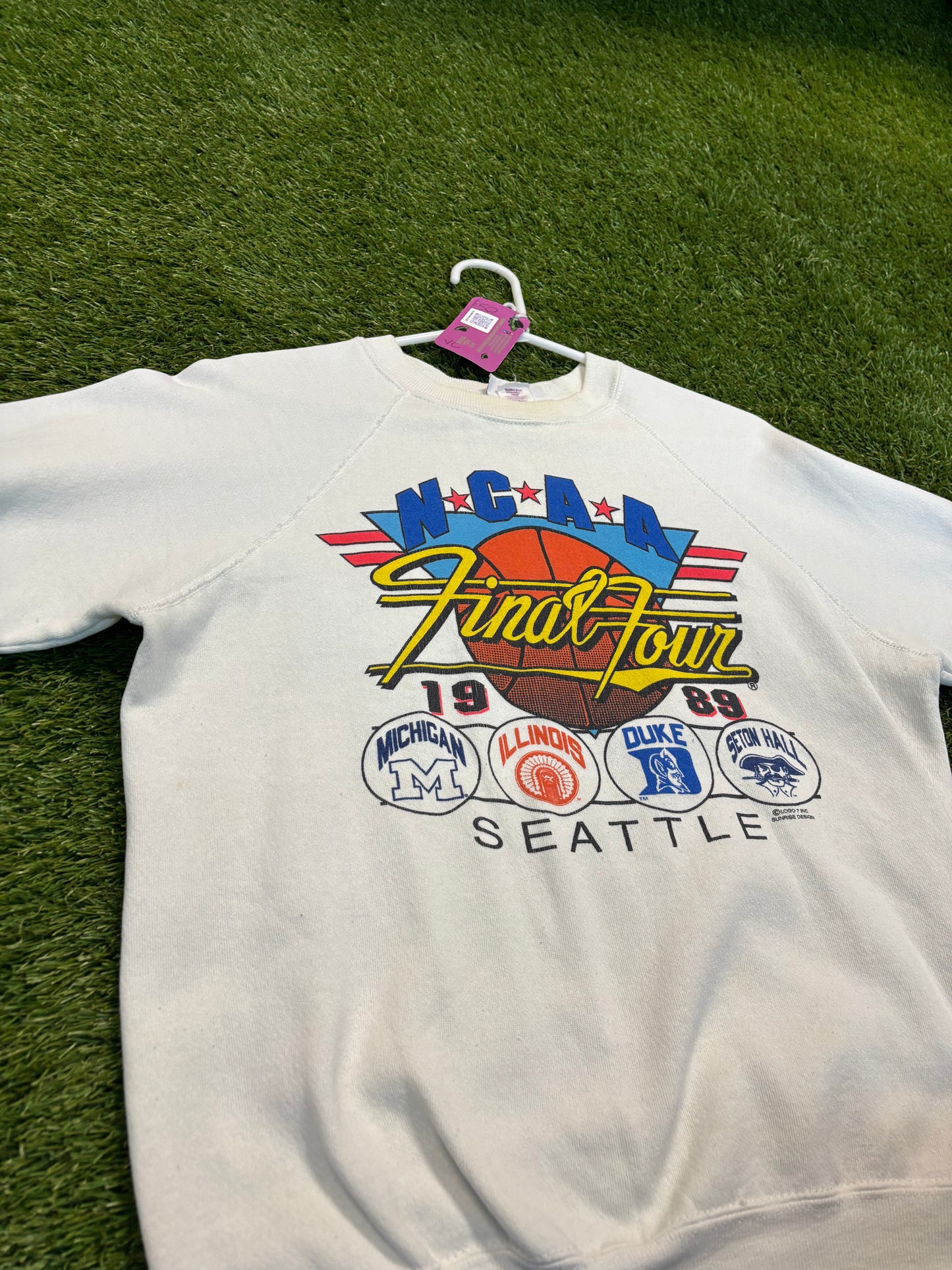 Vintage 1998 NCAA Final Four Seattle Crewneck